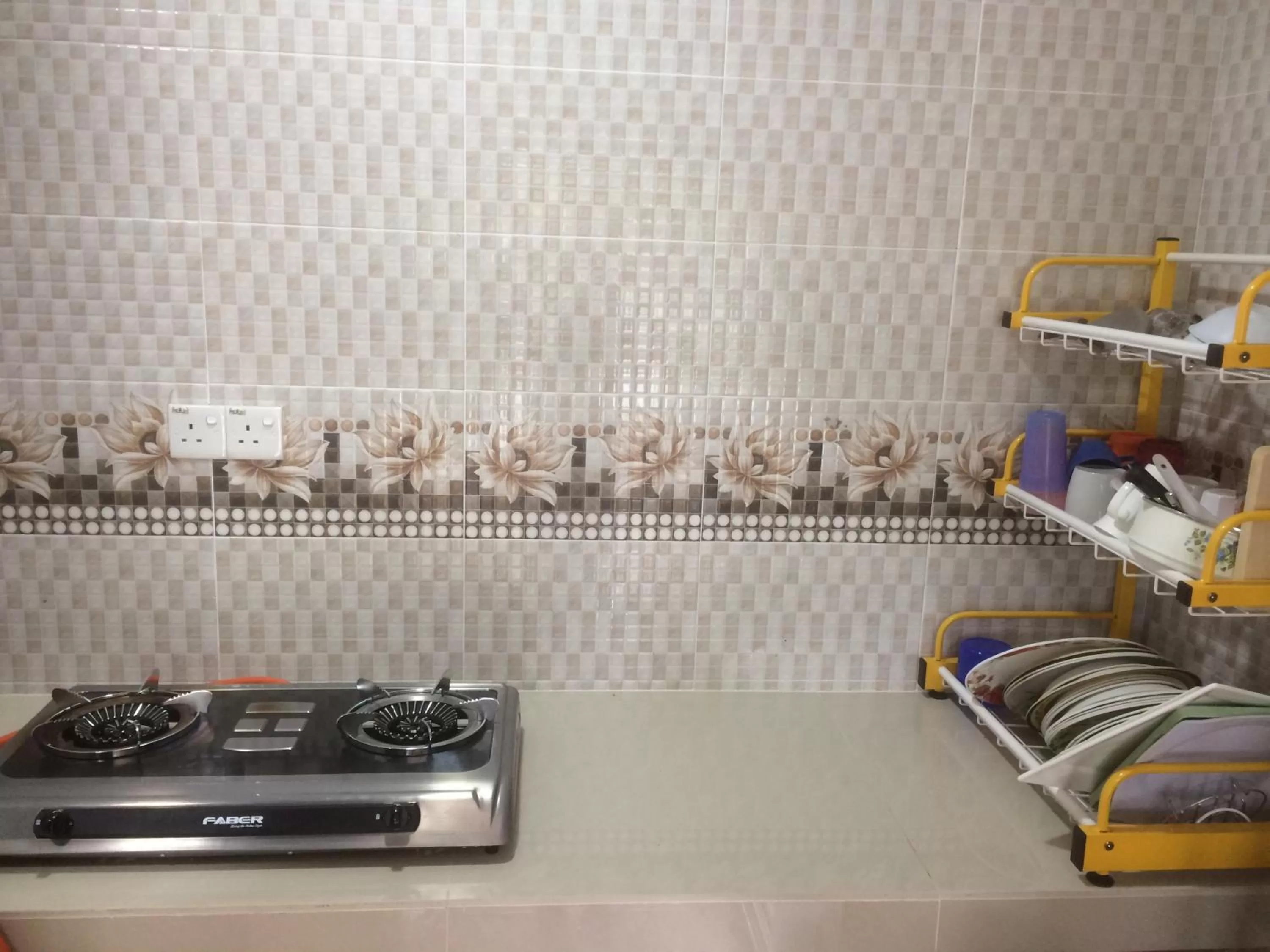 Communal kitchen in Cenang Room Rahsia Motel