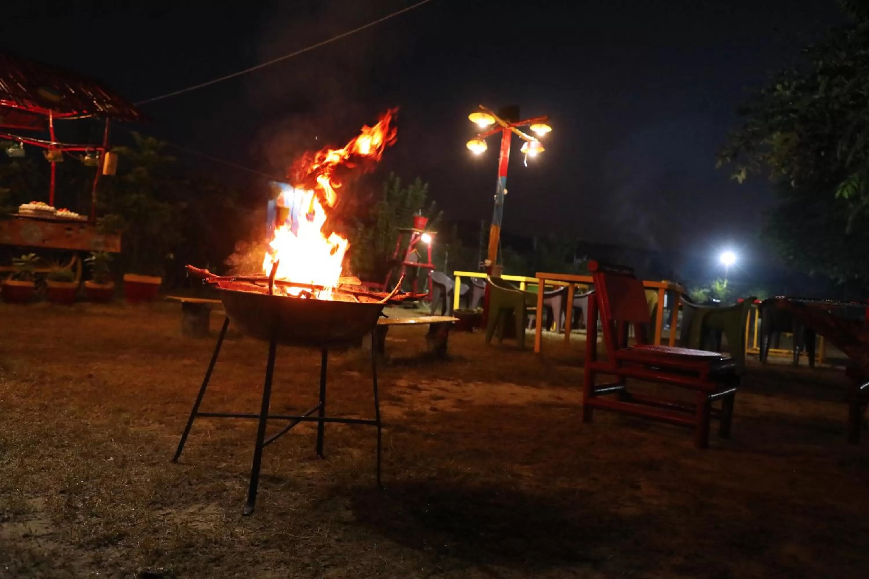 Restaurant/places to eat in Corbett Treat Resort By Atya Hotels