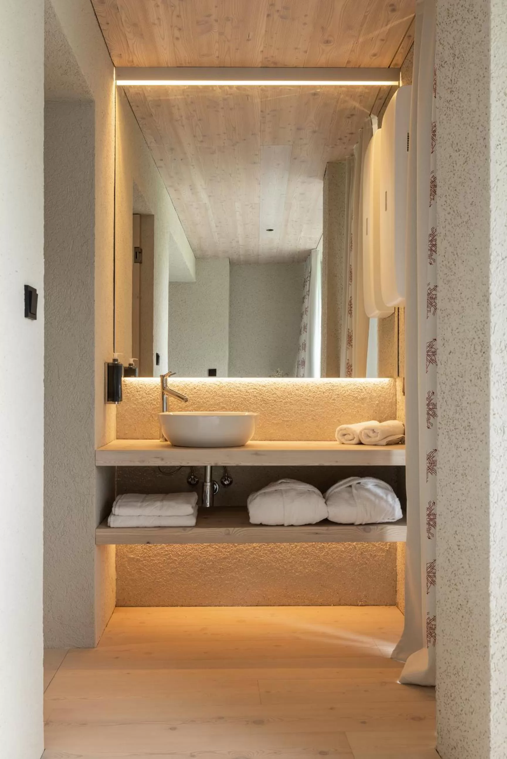 Bathroom, Bed in Hotel Bohinj