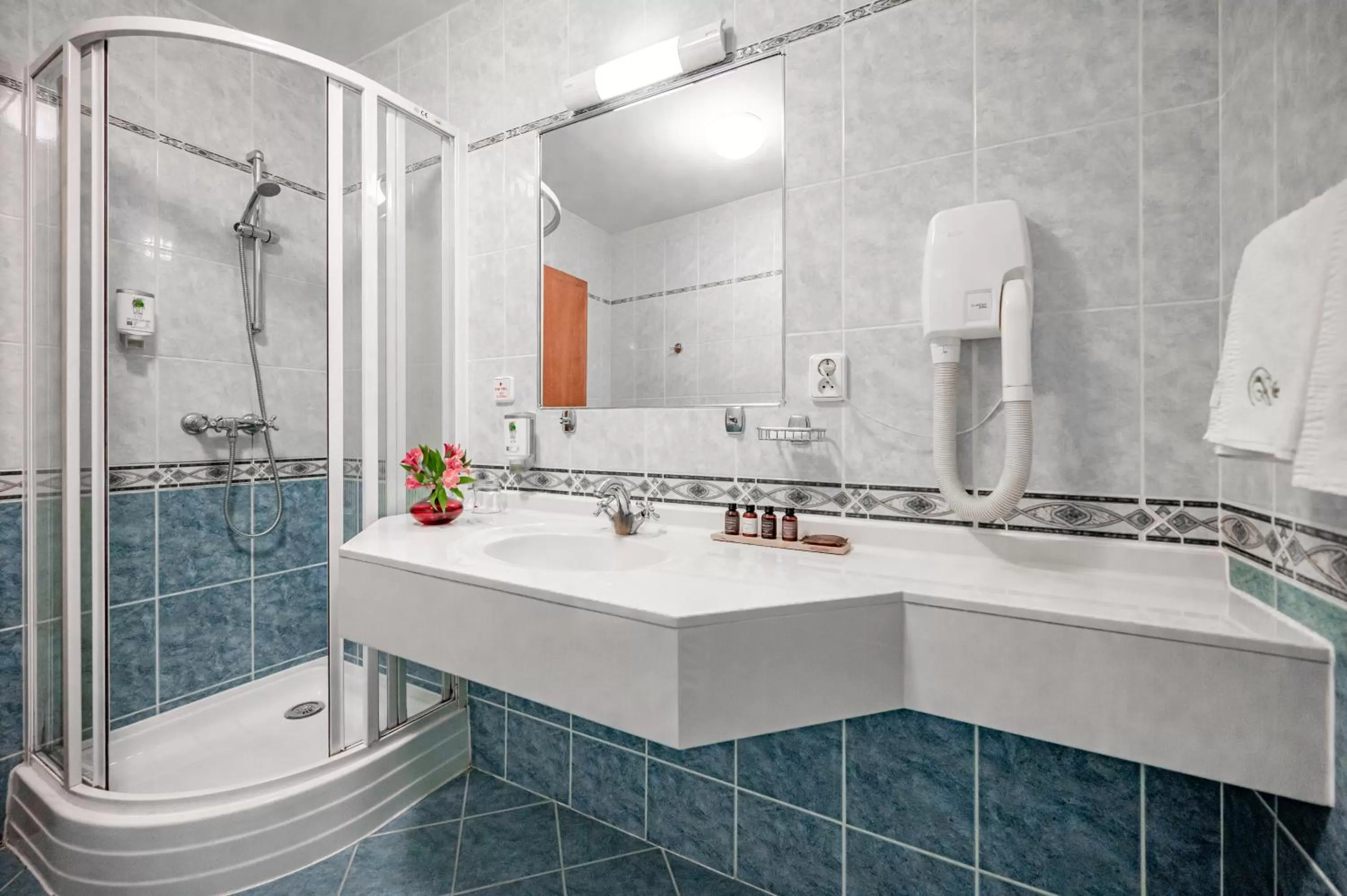 Bathroom in Hotel U Královny Elišky