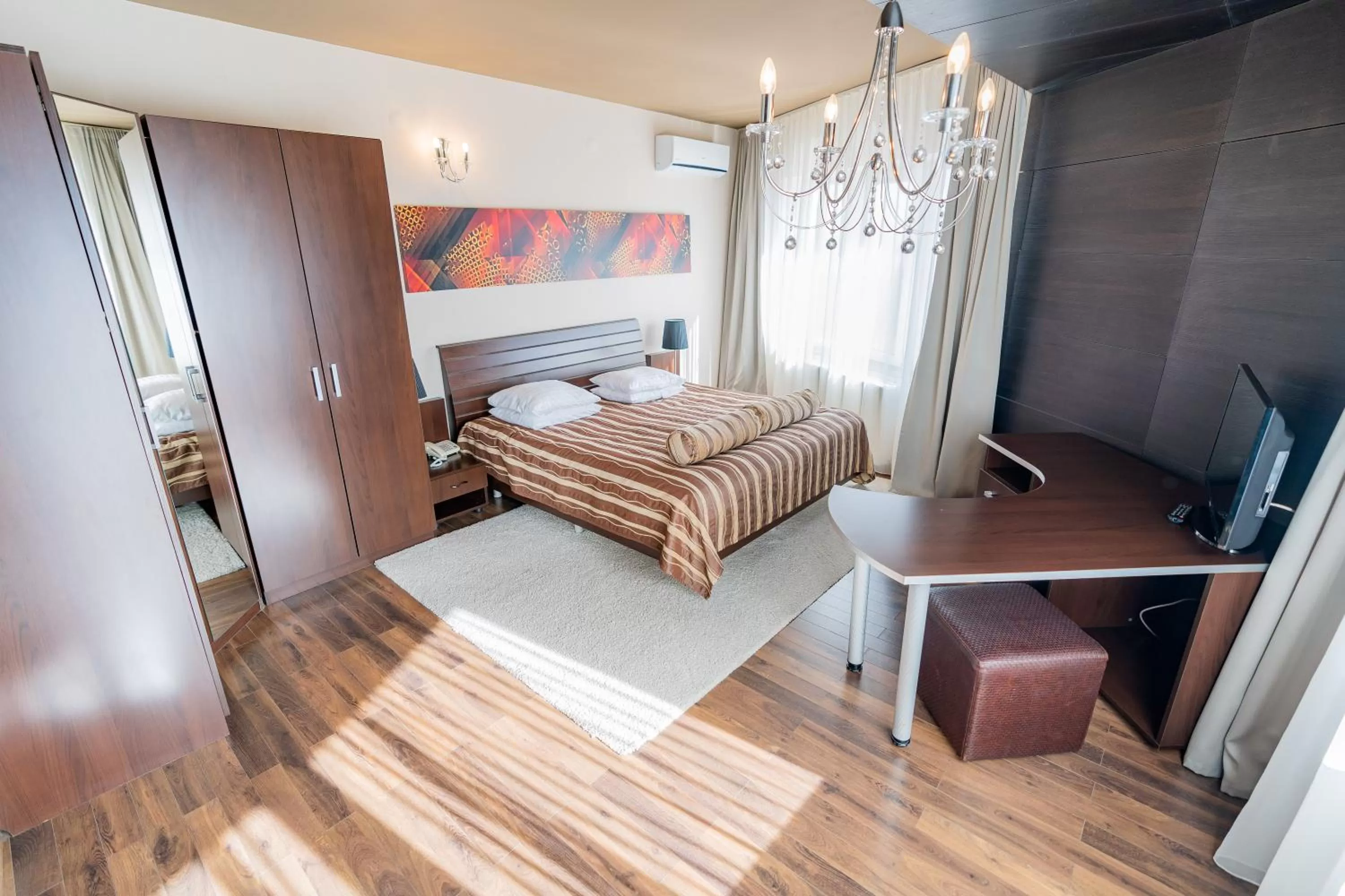 Bed in Hotel Belvedere