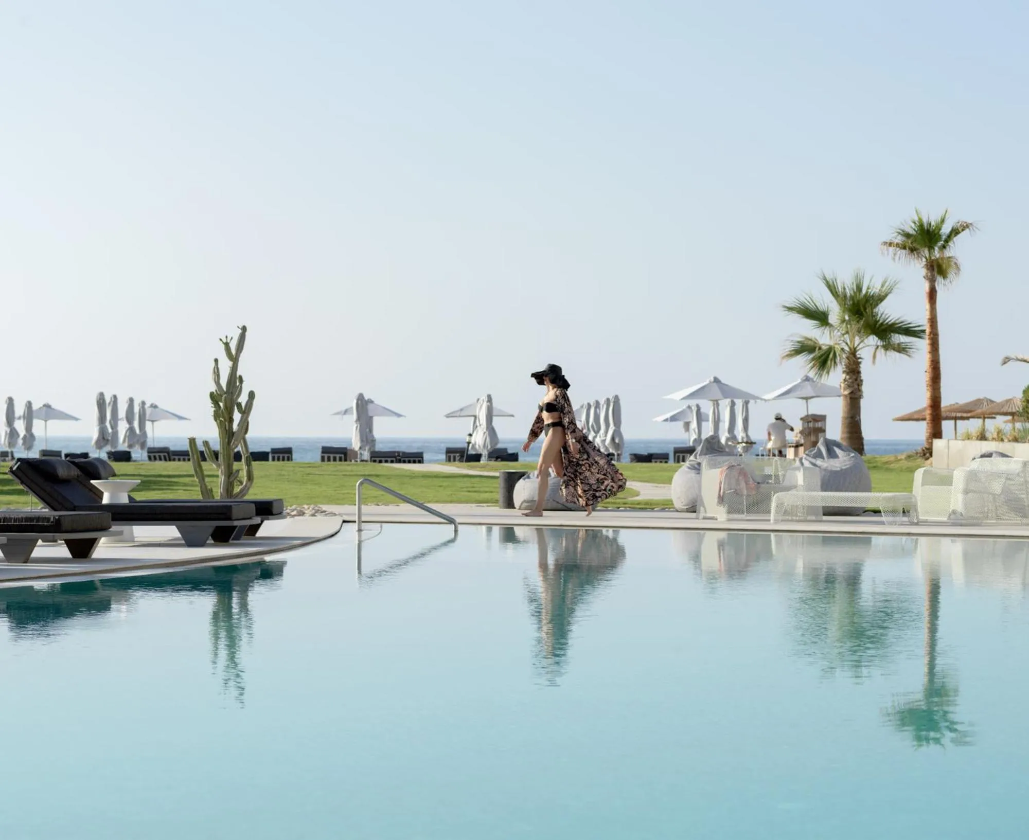 Swimming pool in Nautilux Rethymno by Mage Hotels