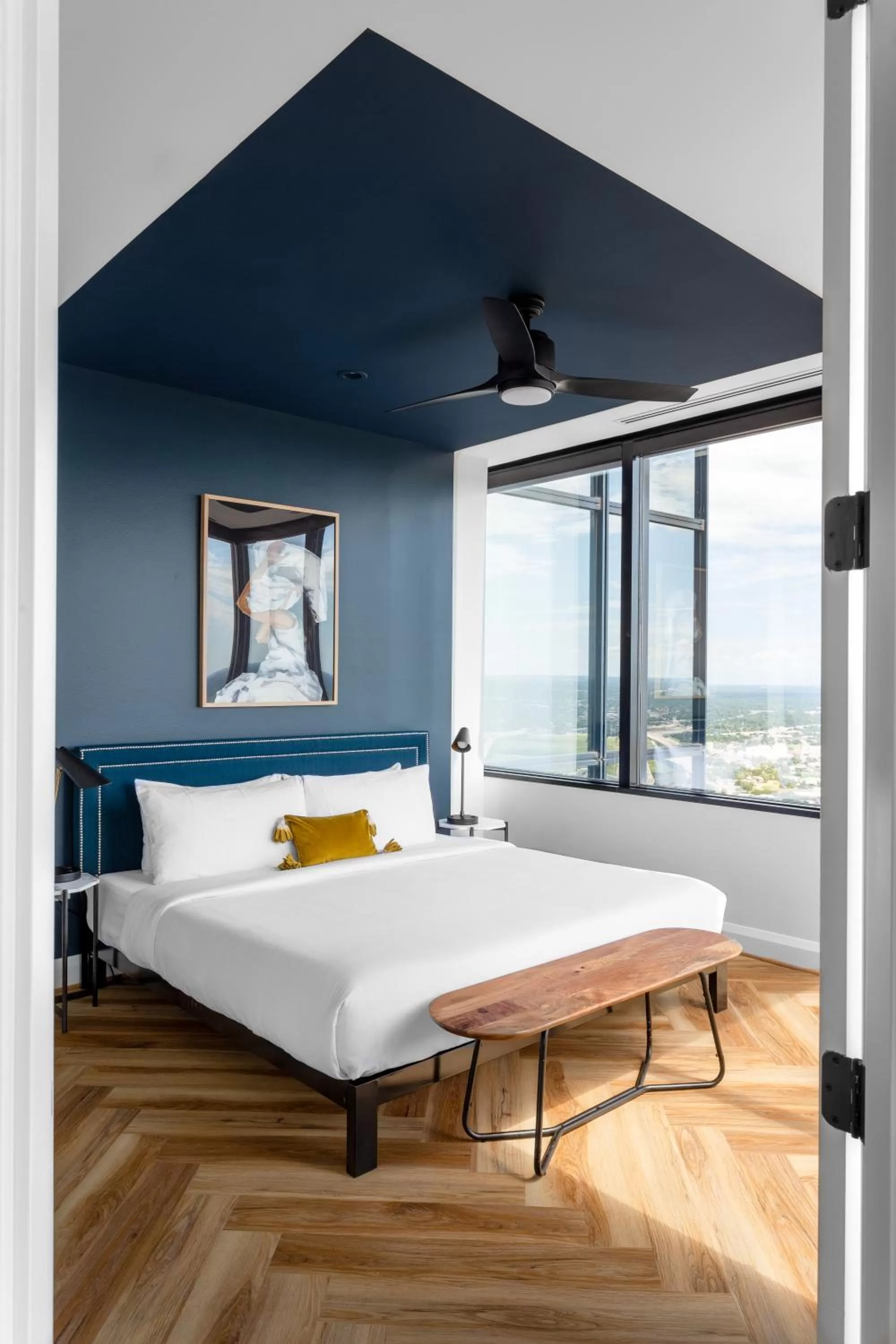 Bedroom, Bed in Mint House Dallas - Downtown