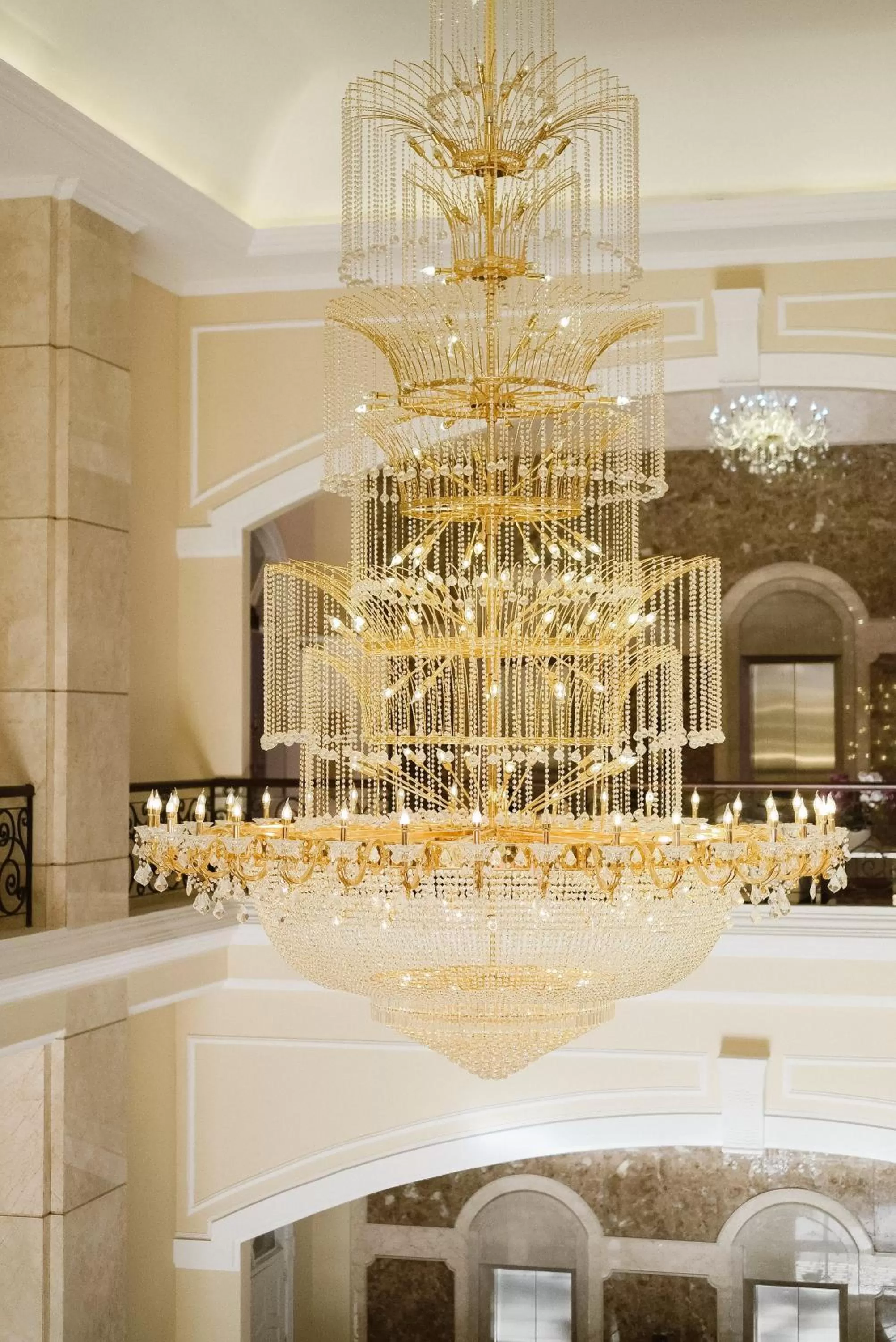 Decorative detail in MerPerle Crystal Palace