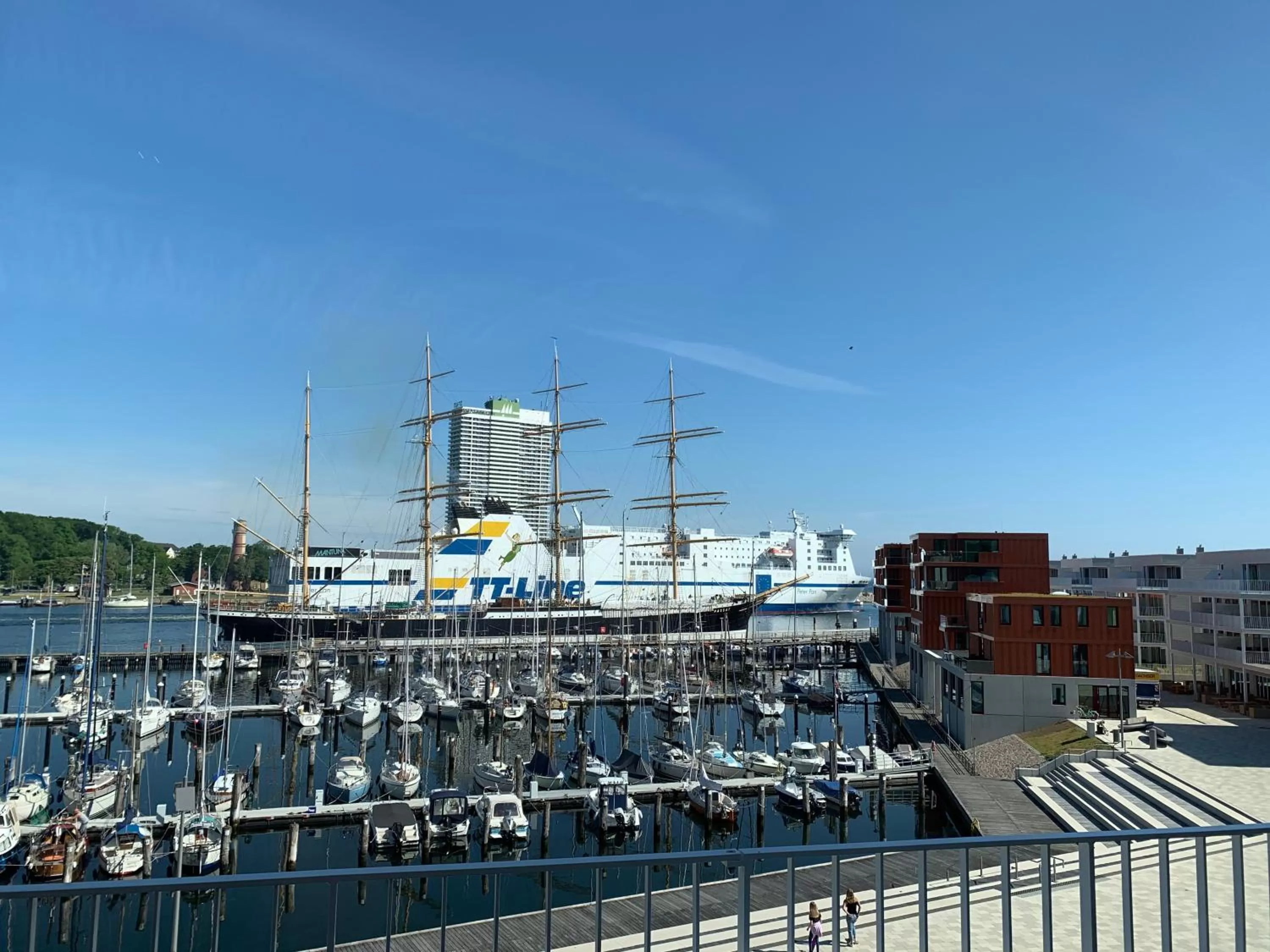 Landmark view in SlowDown Travemünde