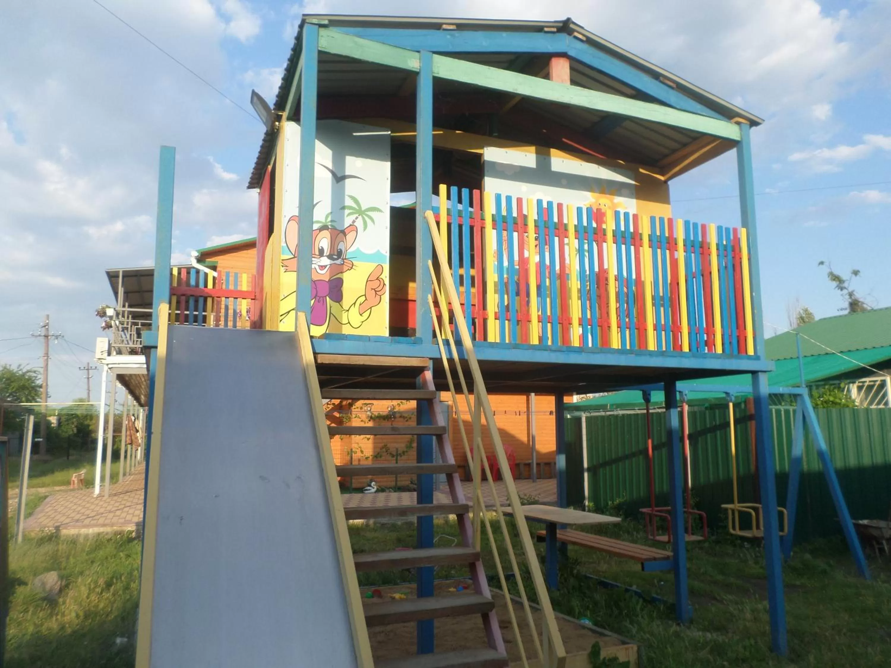 Children play ground, Children's Play Area in Zolotoy Bereg Hotel