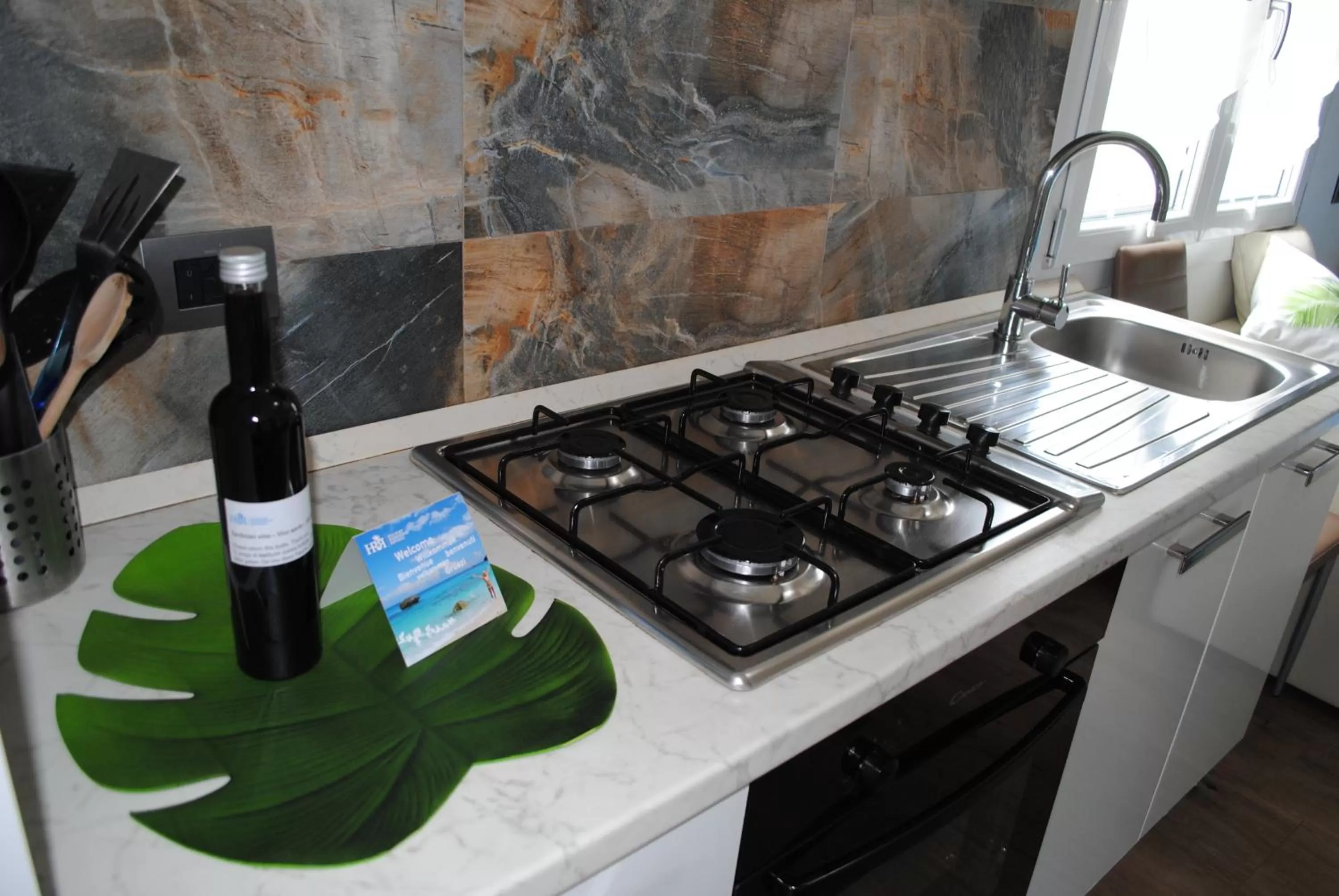 Kitchen or kitchenette in Holiday Residence Rifugio