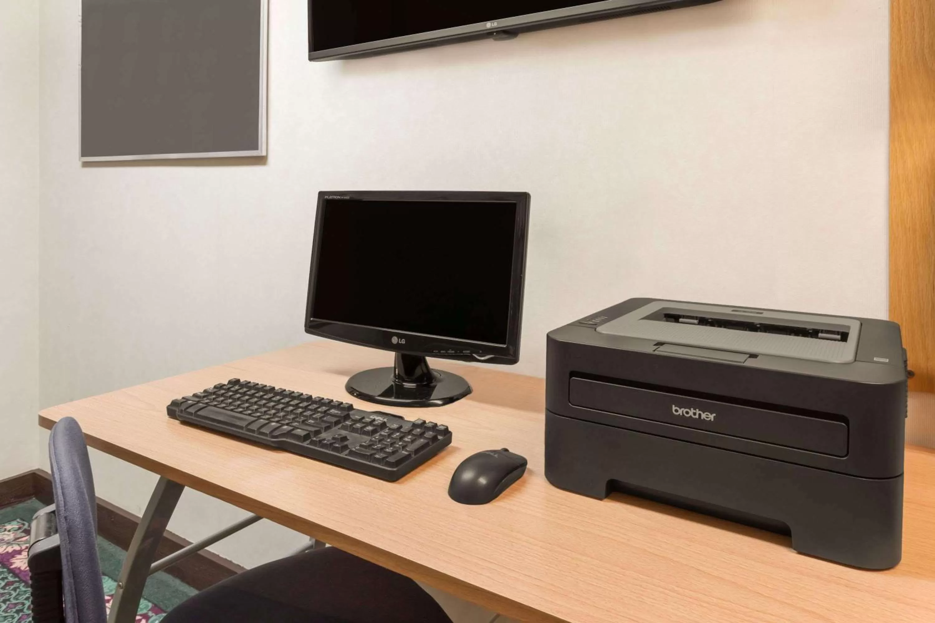 On site in Days Inn by Wyndham Alpena