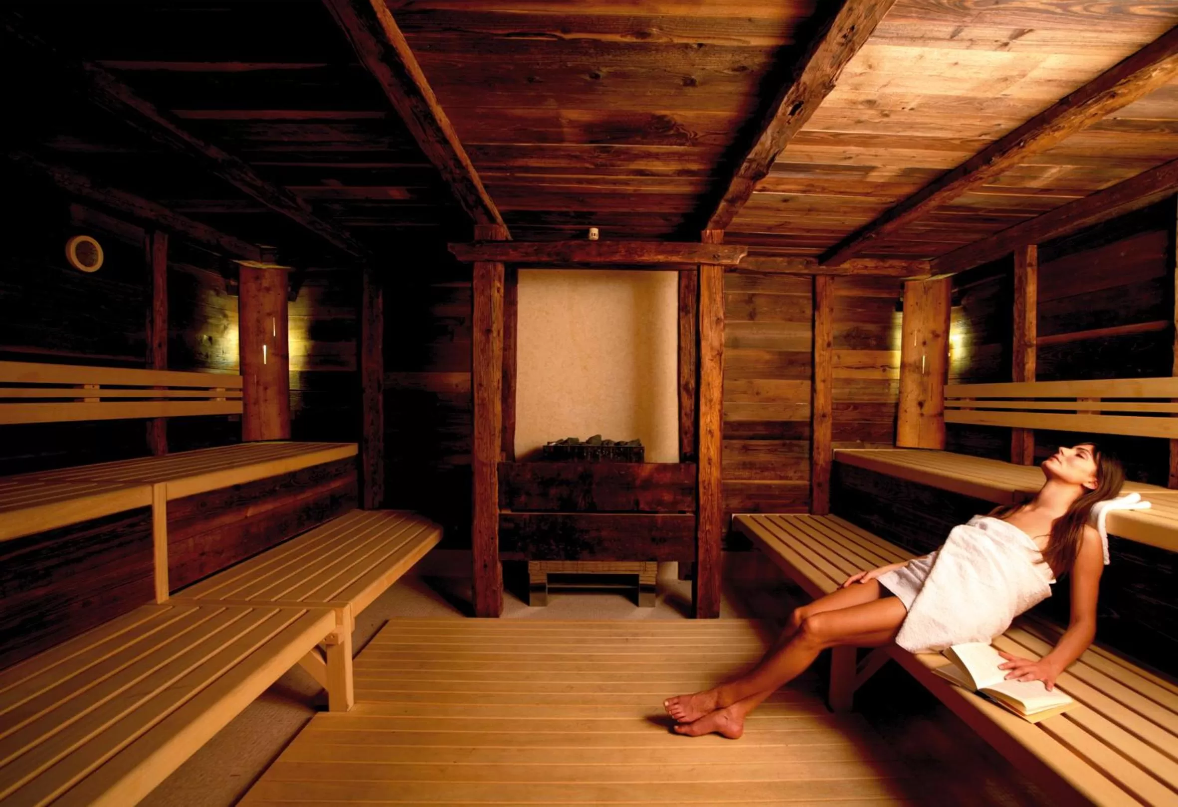Sauna in Villa Quaranta Tommasi Wine Hotel & SPA