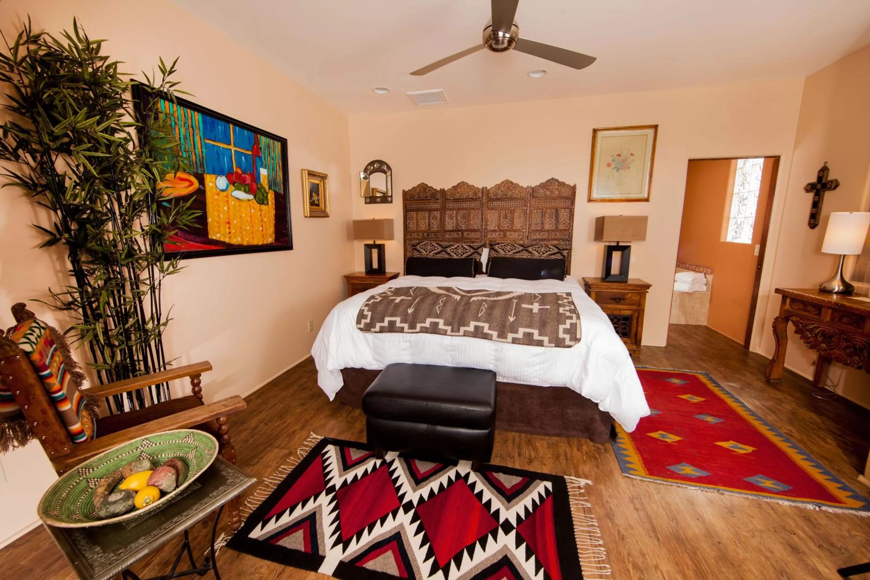 Bedroom, Bed in A Sunset Chateau