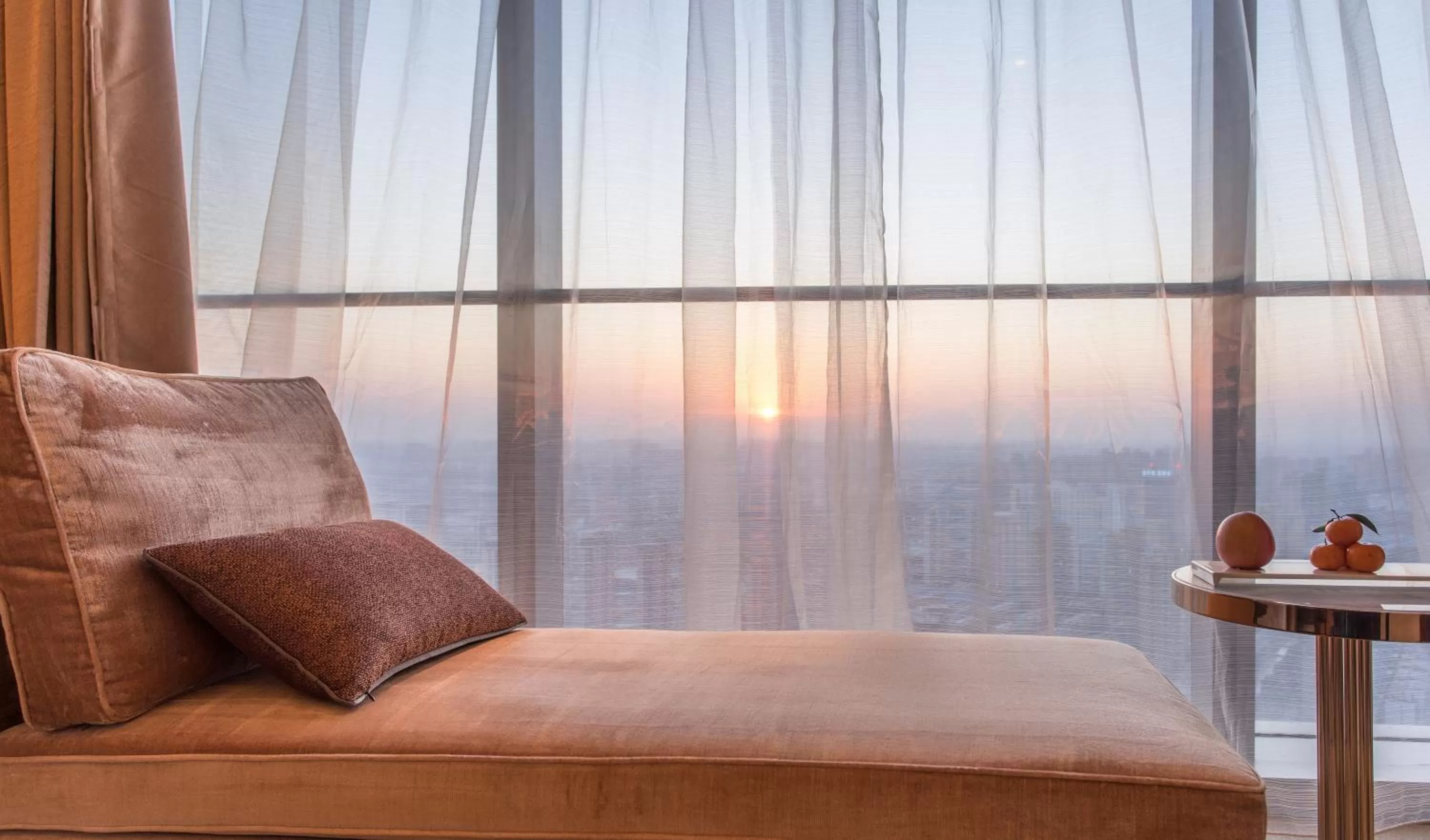 Street view, Bed in Changzhou Marriott Hotel