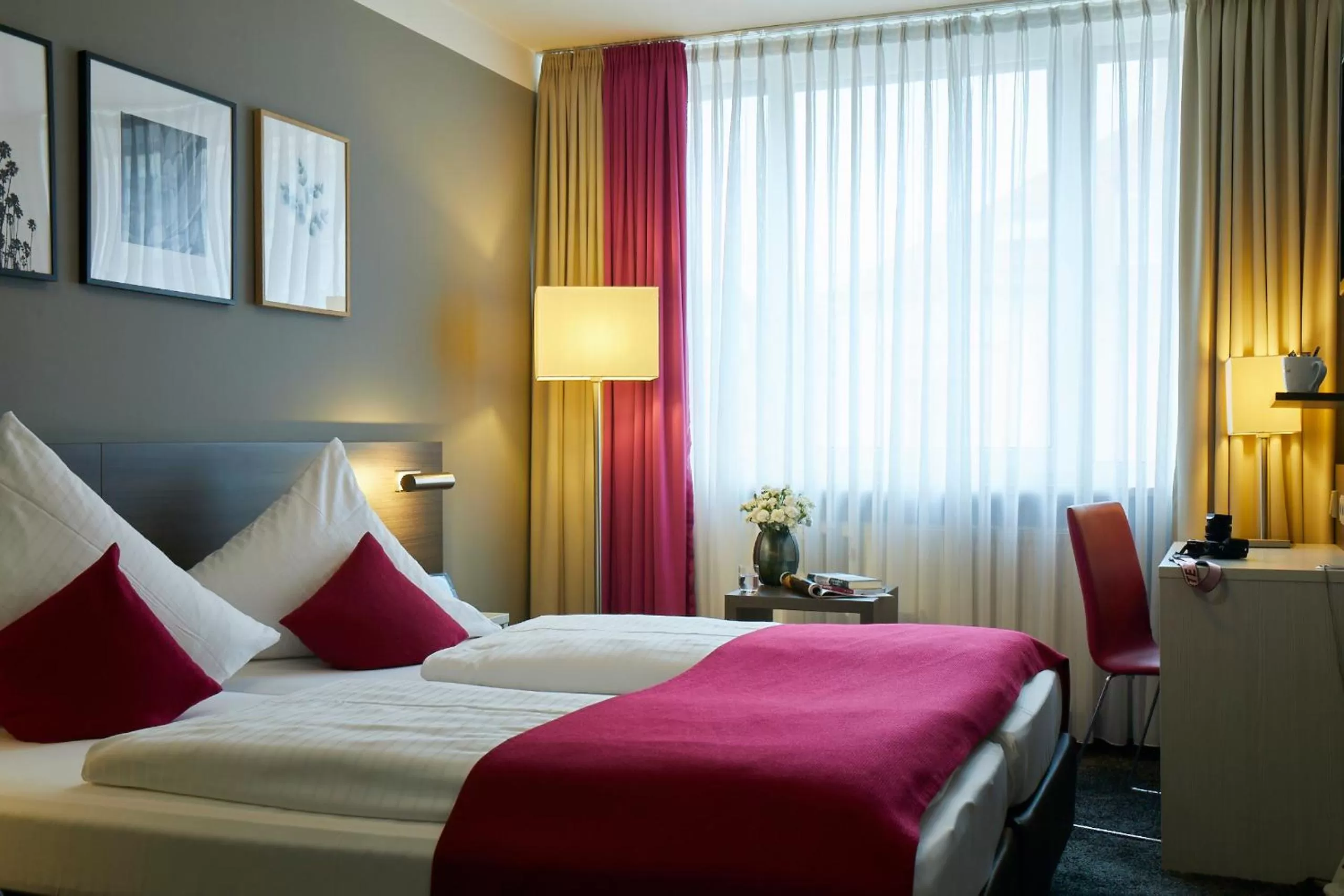 Bed in Hotel Mirabell by Maier Privathotels