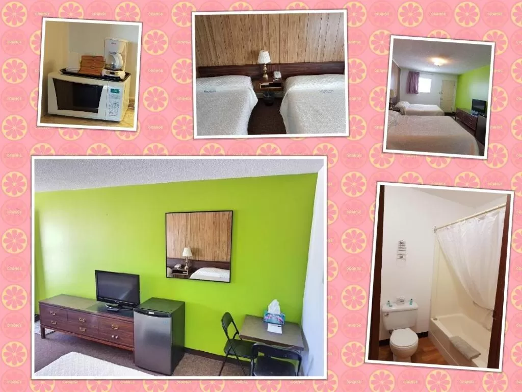 TV/Entertainment Center in Elk Point Motel & RV Park