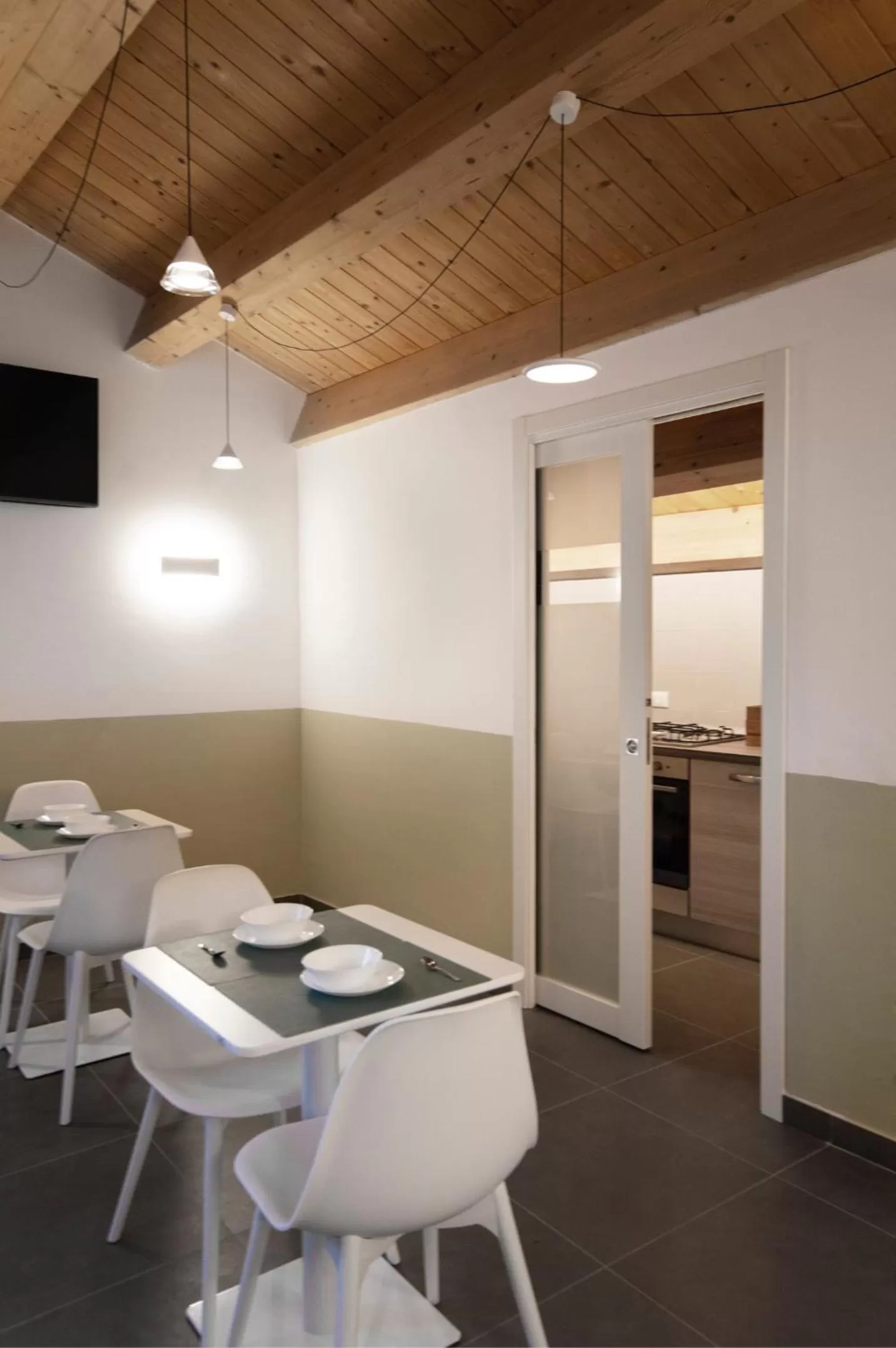 Breakfast, Dining Area in B&b Porta Arpana