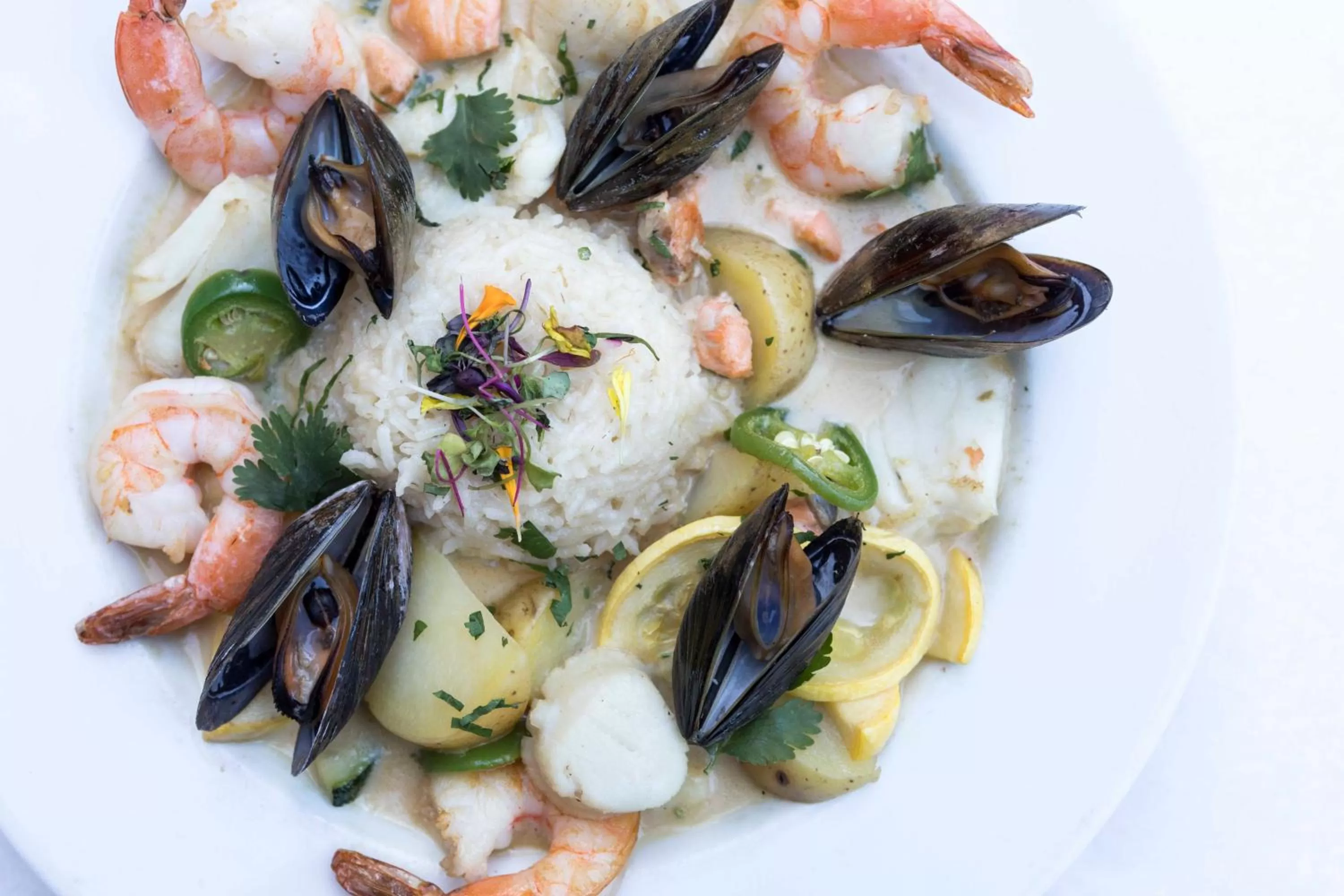 Food close-up in Hotel Congress