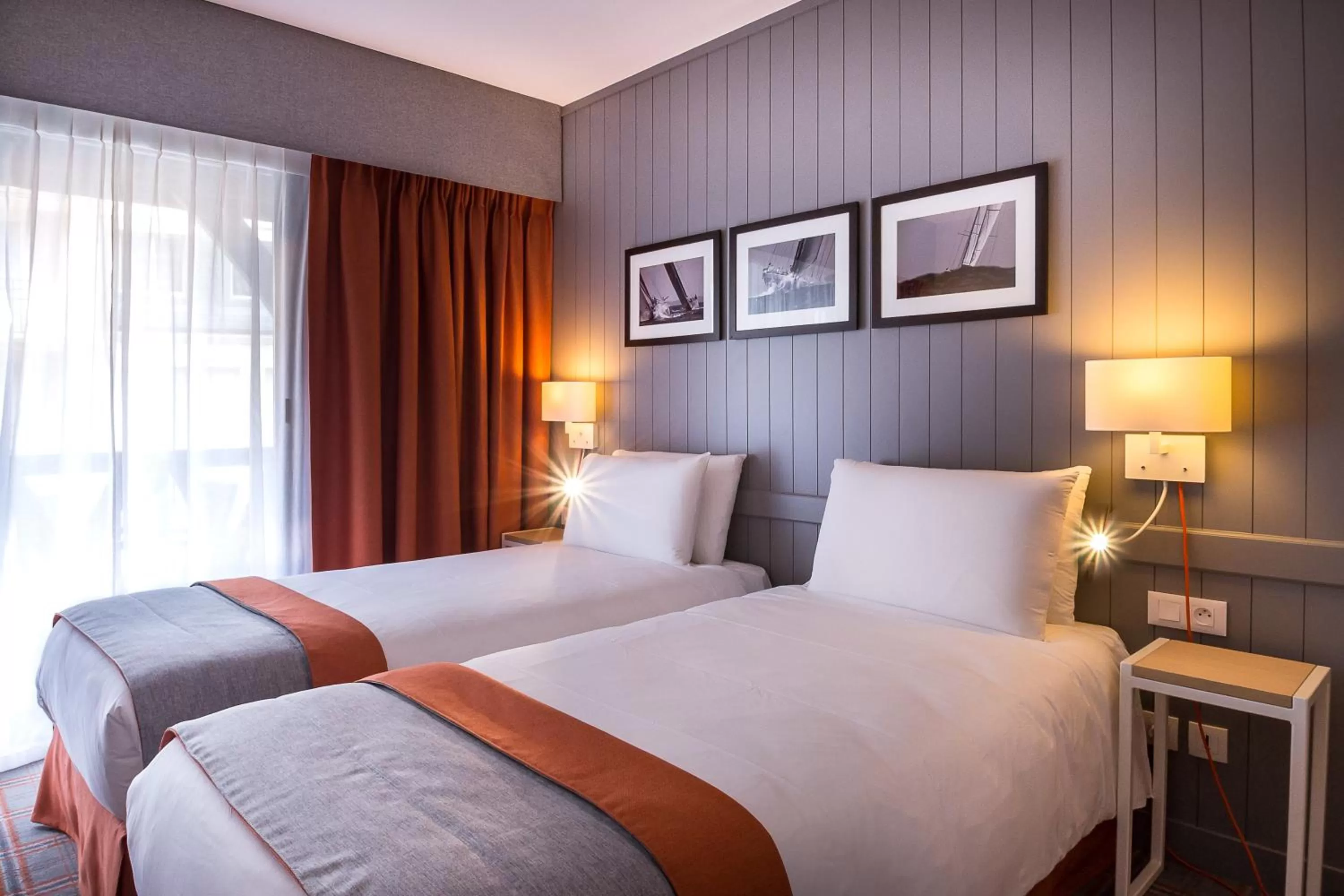 Bedroom, Bed in Mercure Deauville Centre