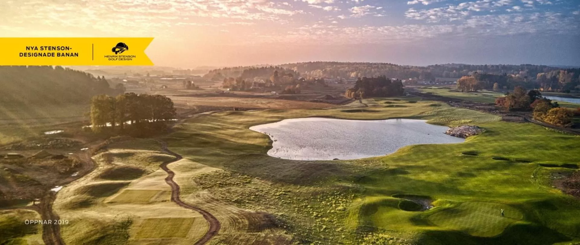 Golfcourse in Le Mat B&B Åkersberga