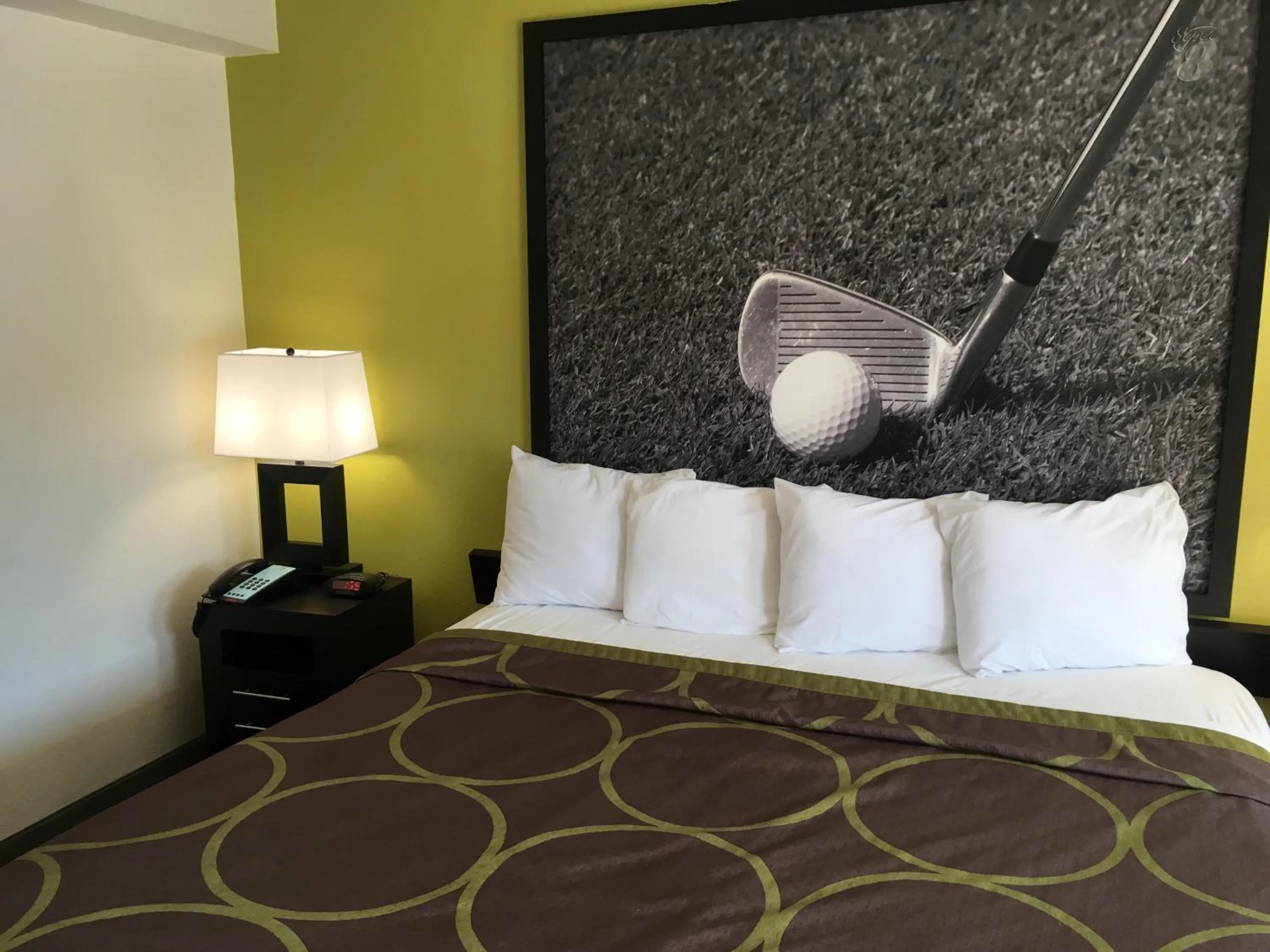 Bed in Super 8 by Wyndham Augusta