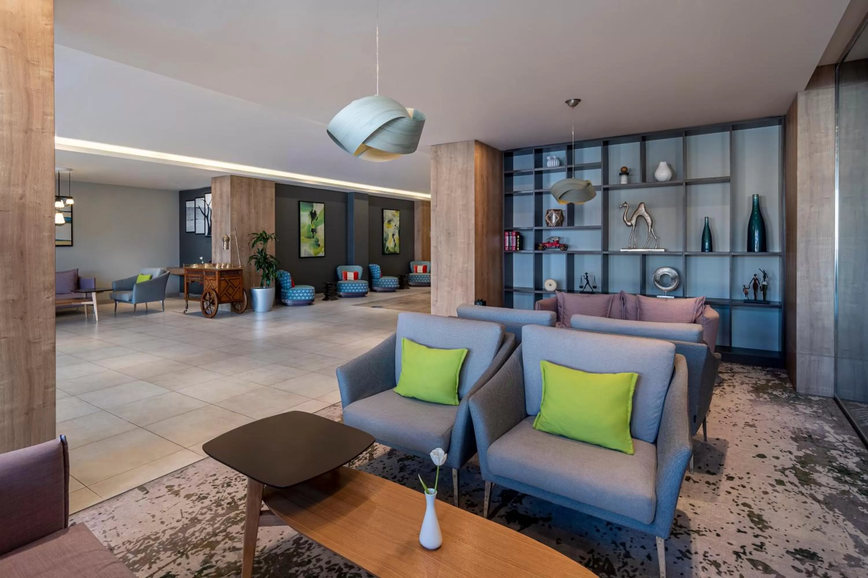 Lobby or reception in Adagio Aparthotel Jeddah Malik Road