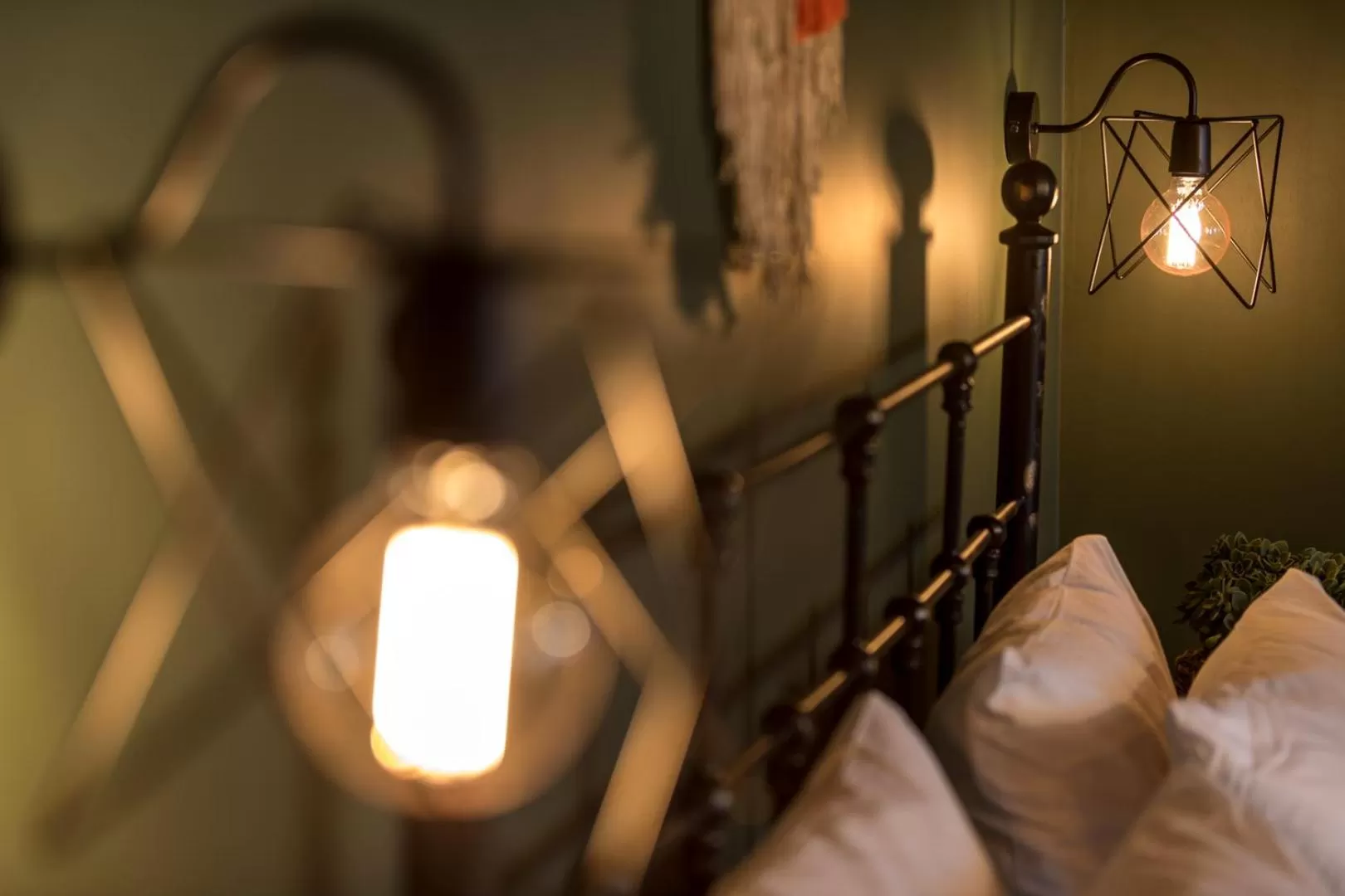 Decorative detail, Bed in Sunset Hotel Marmaris