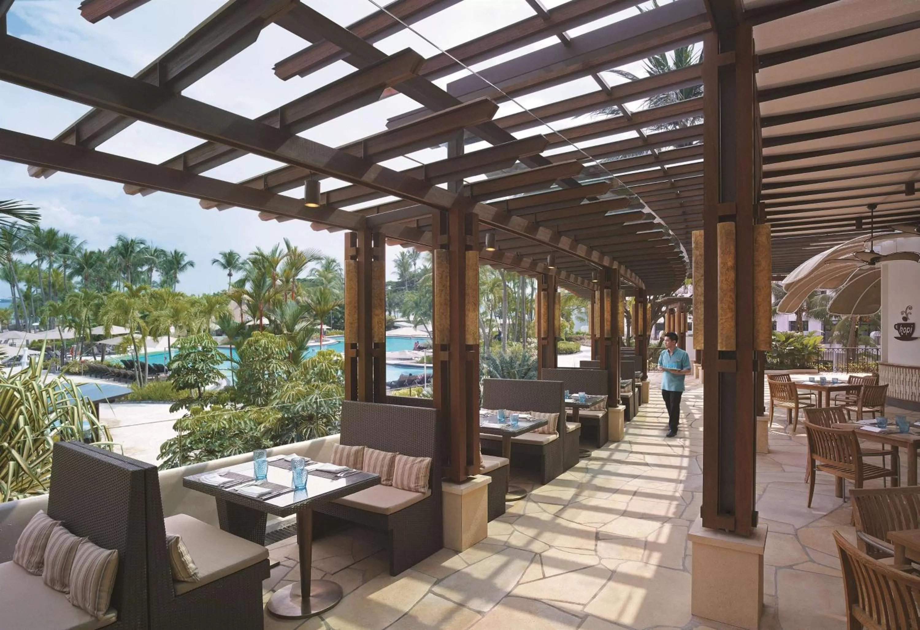 Restaurant/places to eat in Shangri-La Rasa Sentosa, Singapore