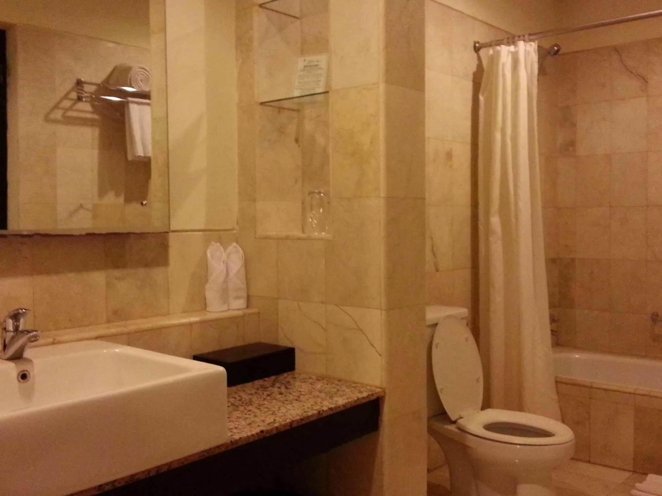 Bathroom in Legian Paradiso Hotel