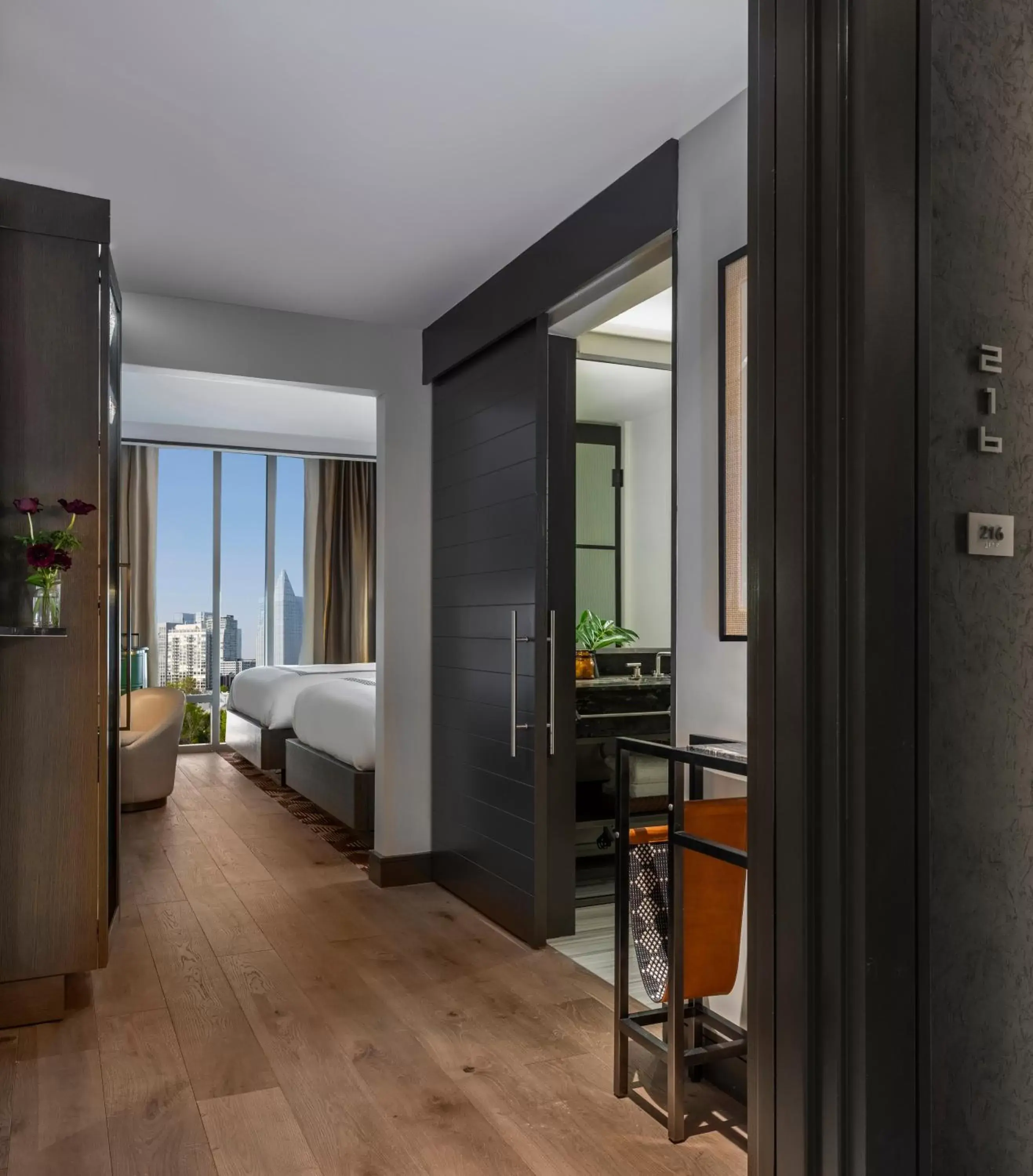 Queen Room with Two Beds and City View in Thompson Atlanta Buckhead, part of Hyatt Queen Room with Two Beds and City View in Thompson Atlanta Buckhead, part of Hyatt