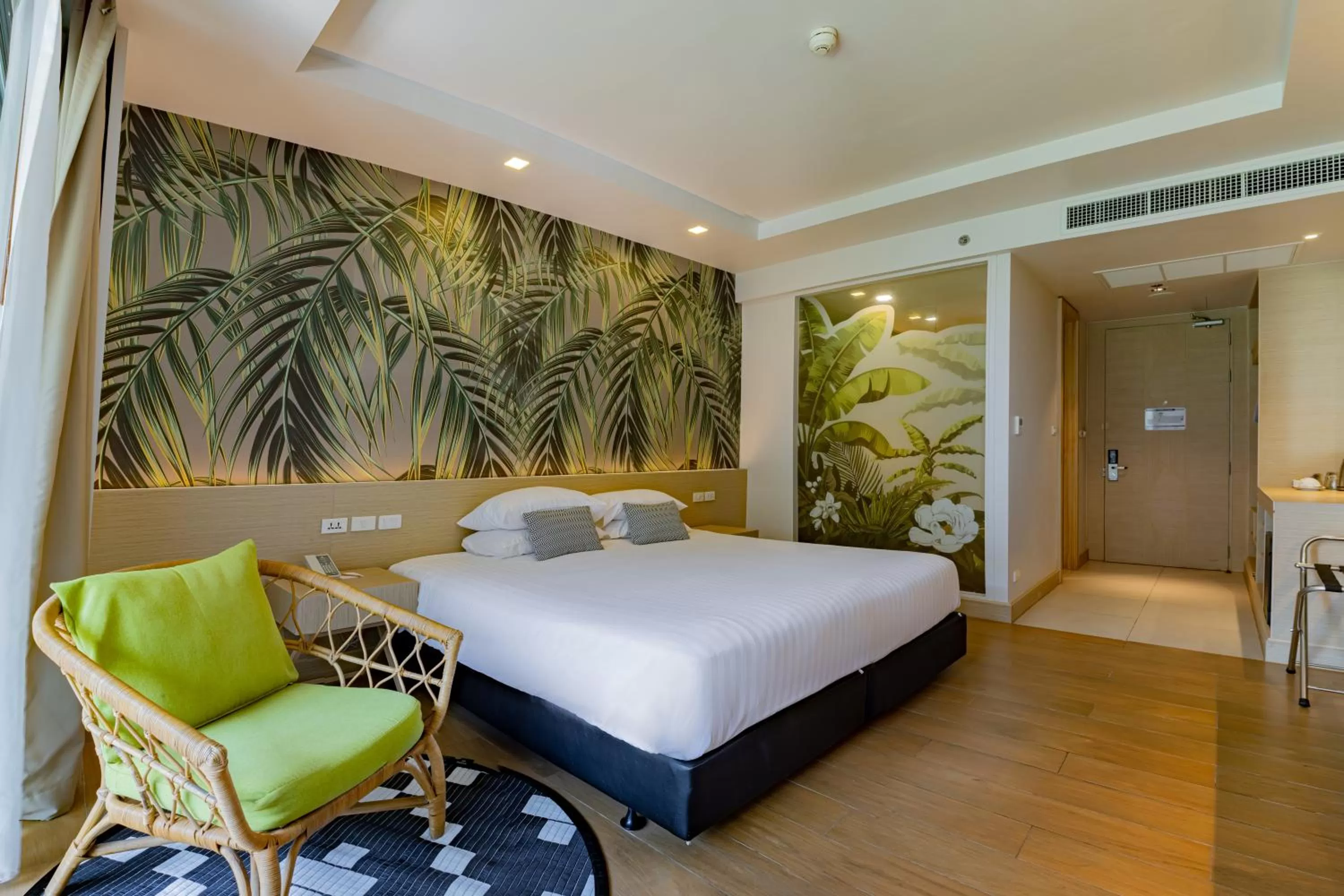 Bed in Panan Krabi Resort