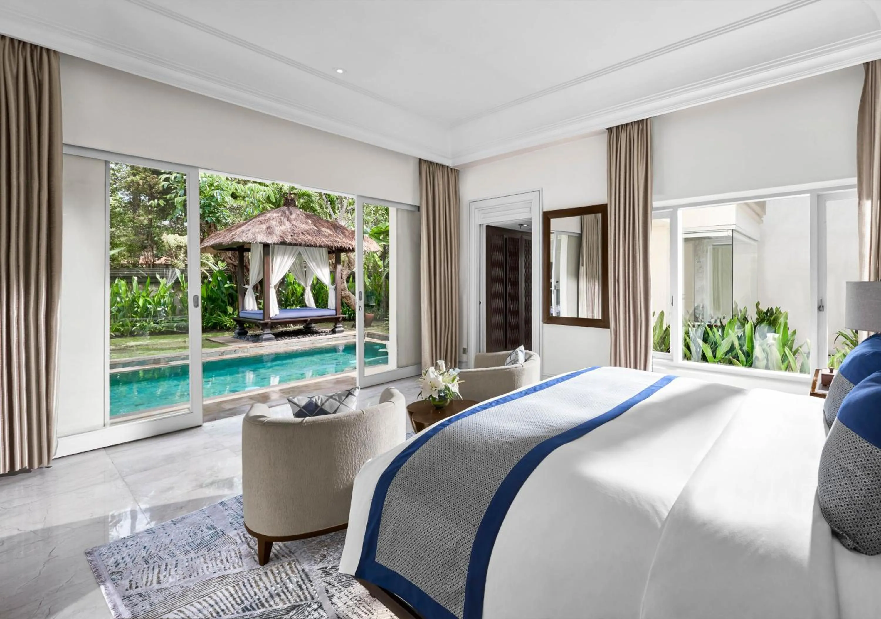 Bed in Suites & Villas at Sofitel Bali