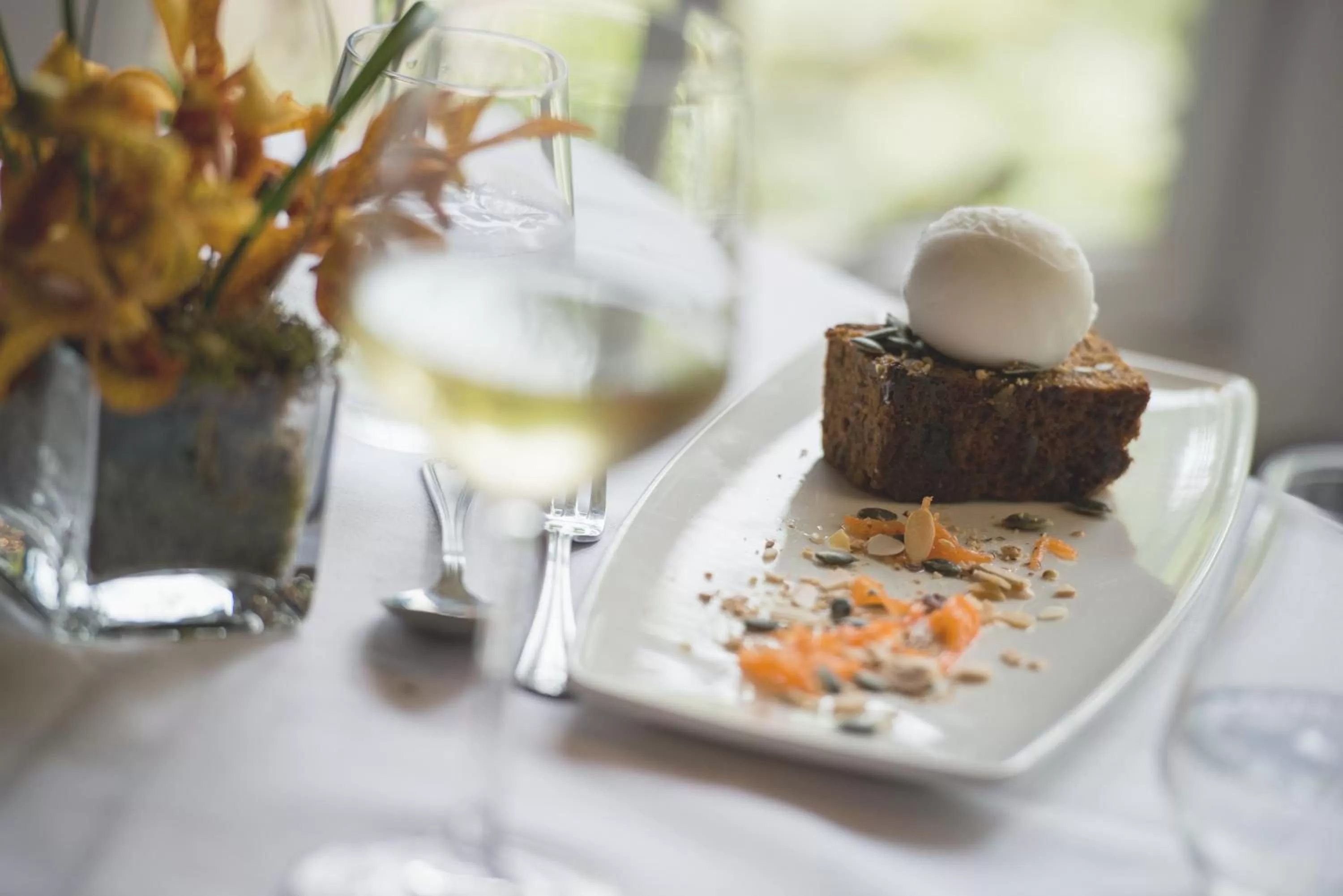 Food close-up in Mere Court Hotel