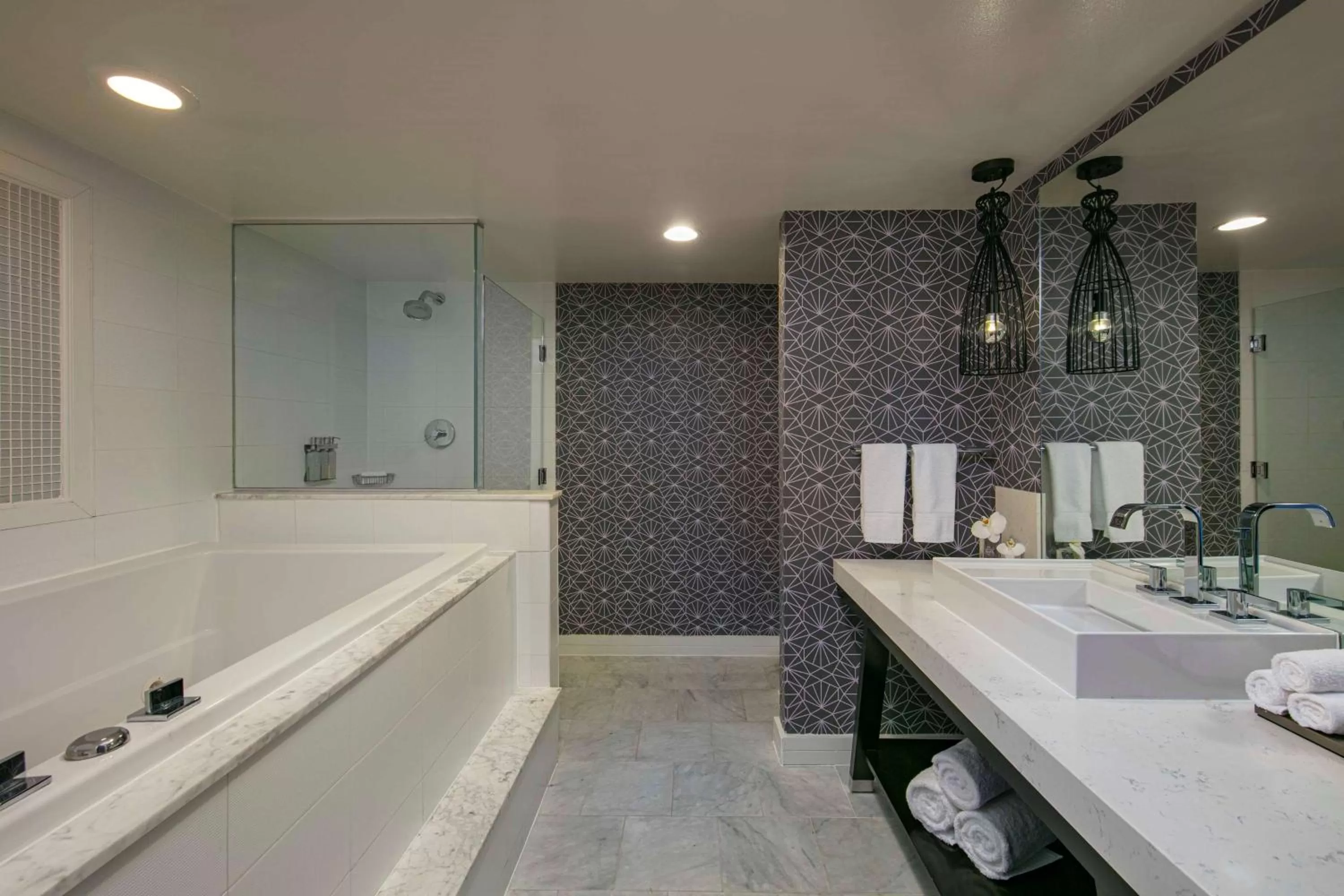 Bathroom in The Royal Sonesta Washington DC Dupont Circle