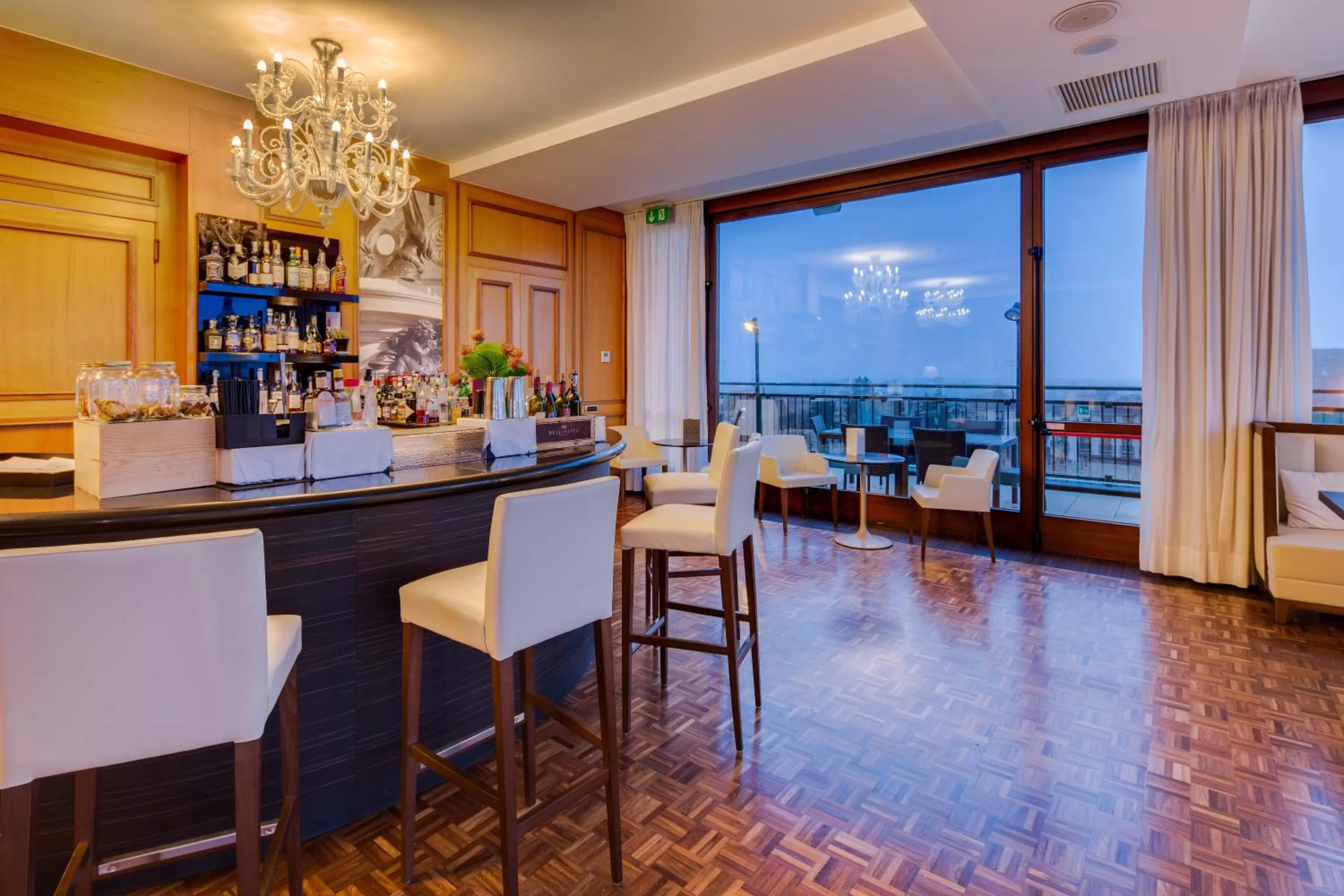 Lounge or bar in Grande Albergo Roma