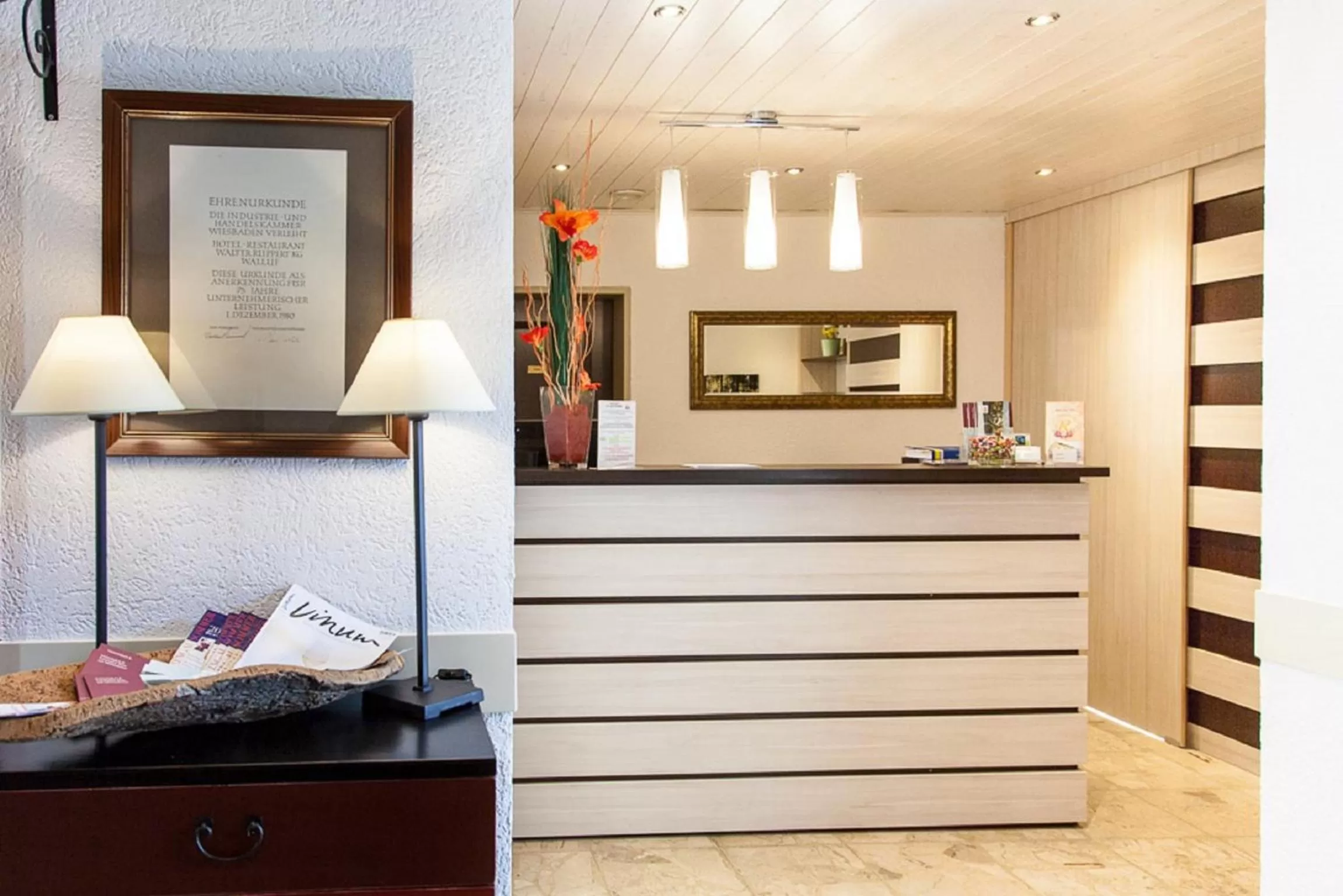 Lobby or reception in Hotel Restaurant Ruppert