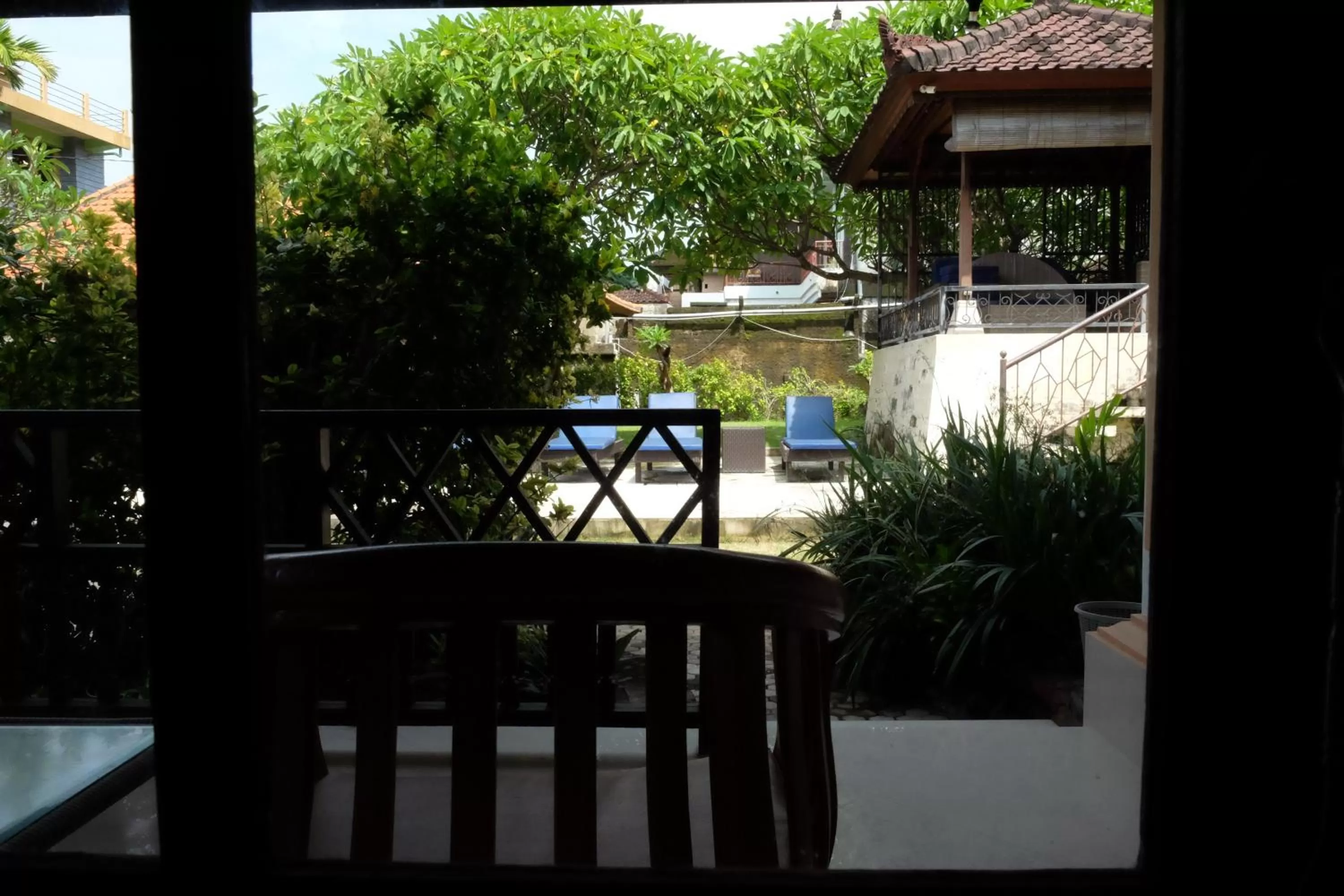 Balcony/Terrace in Fat Yogi Cottages