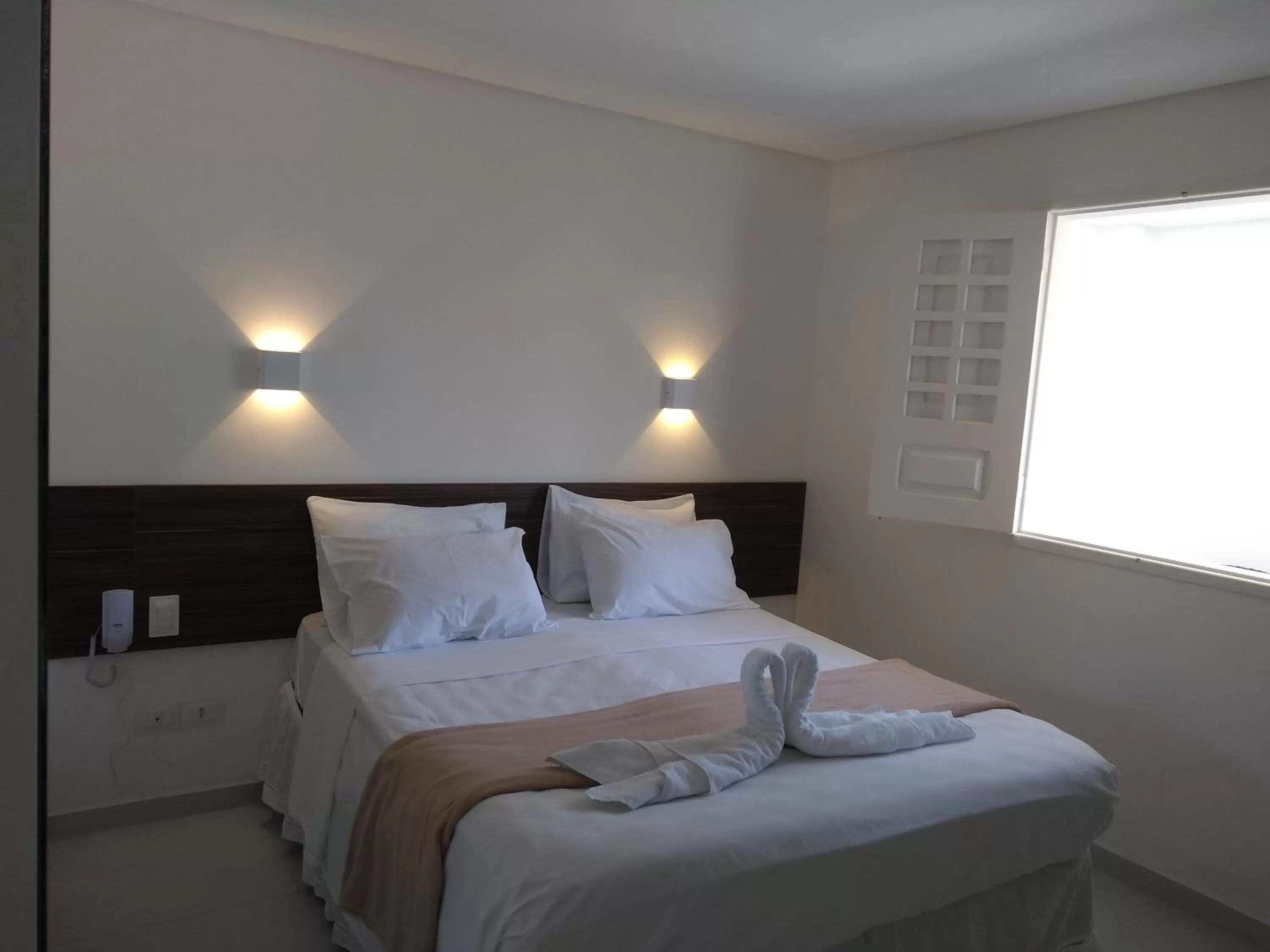 Bed in Pousada Galemares