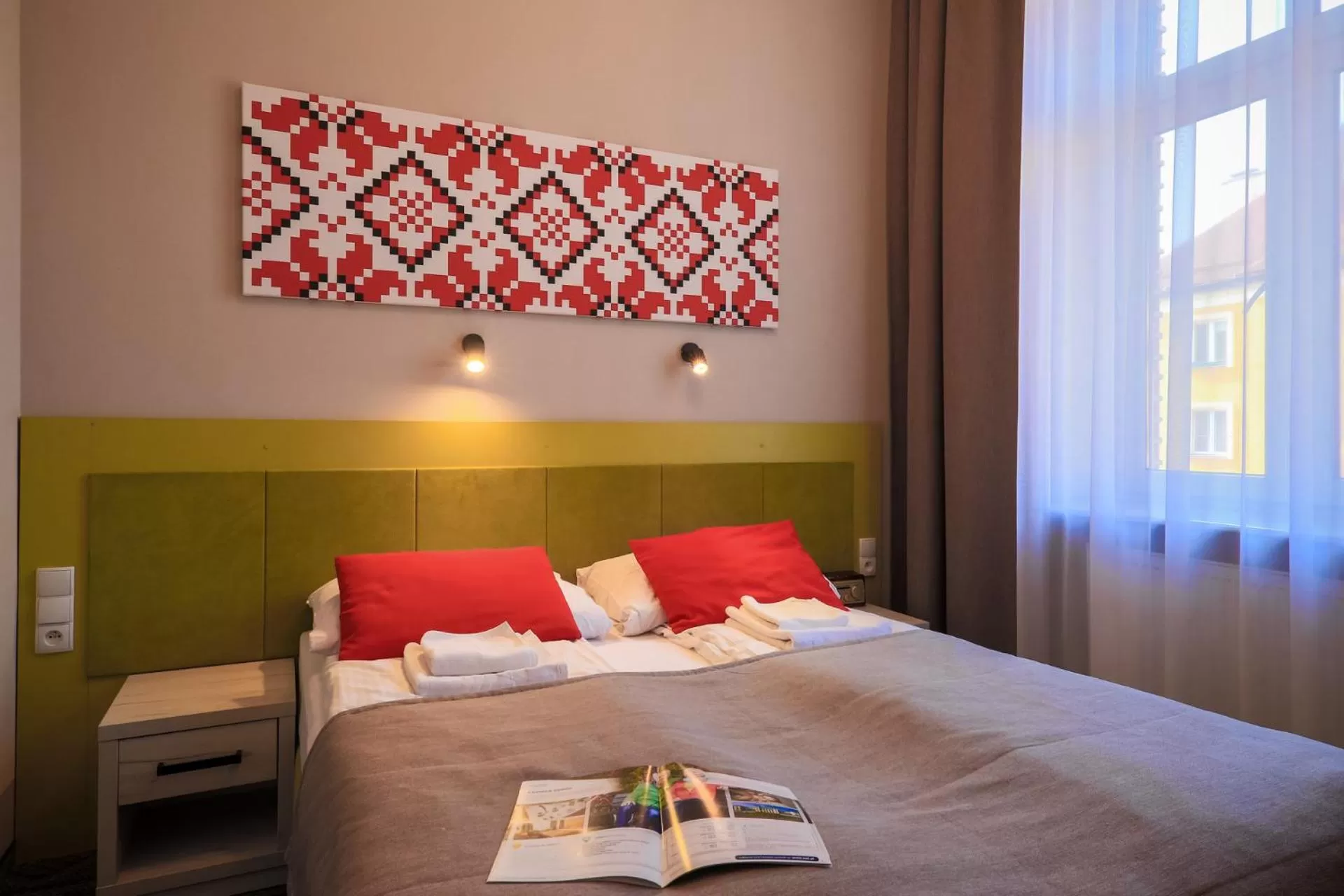 Bed in Hotel *** NAT Krynica Zdrój