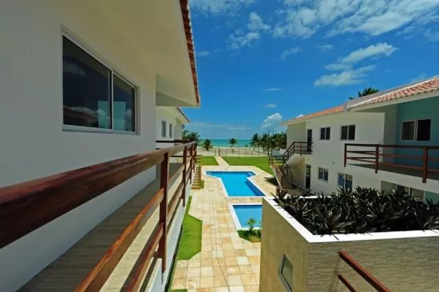 Pool View in Manga Verde Beach Residence