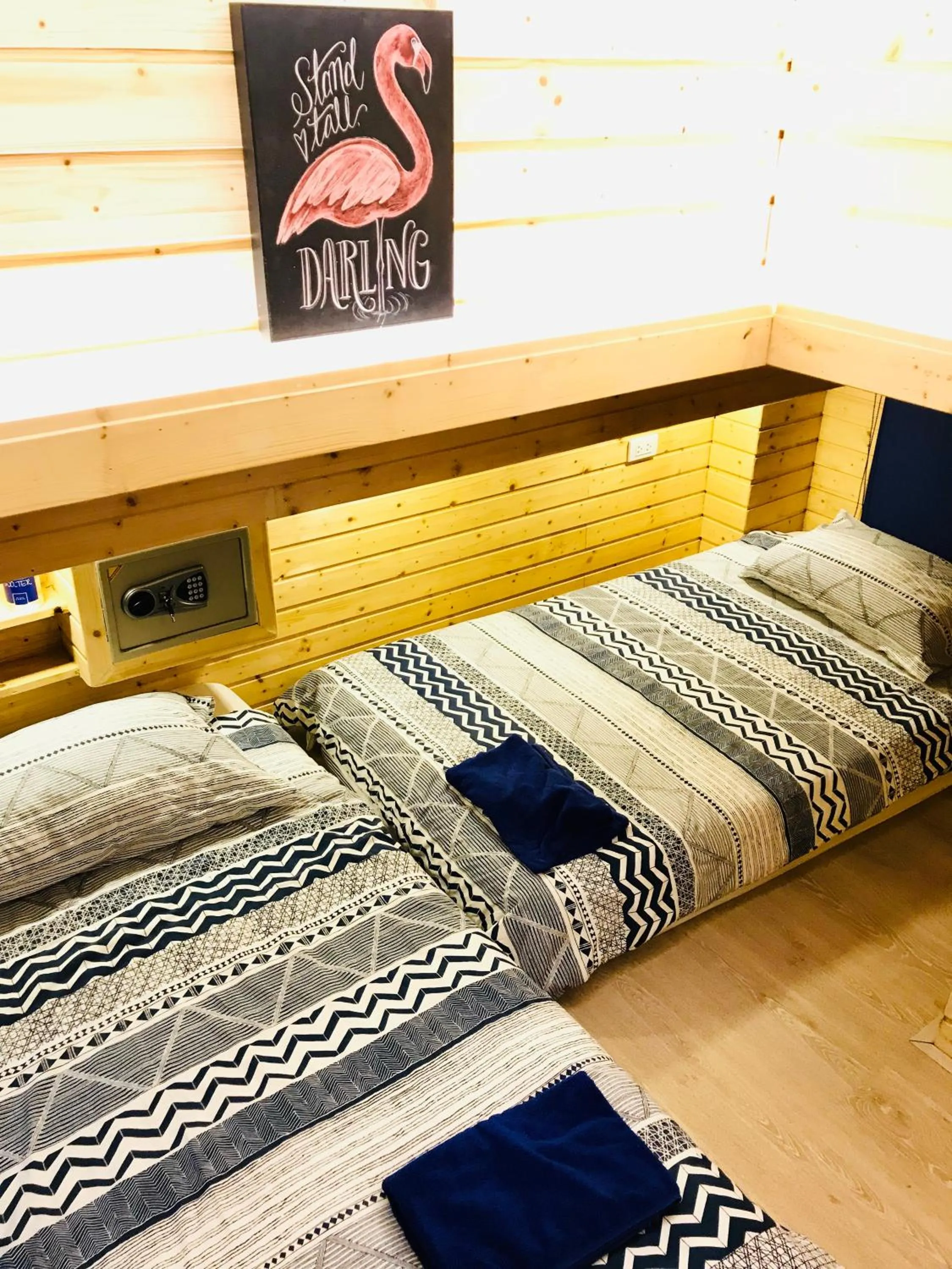Bedroom, Bed in Blu Cabin Ari Stylish Gay Poshtel