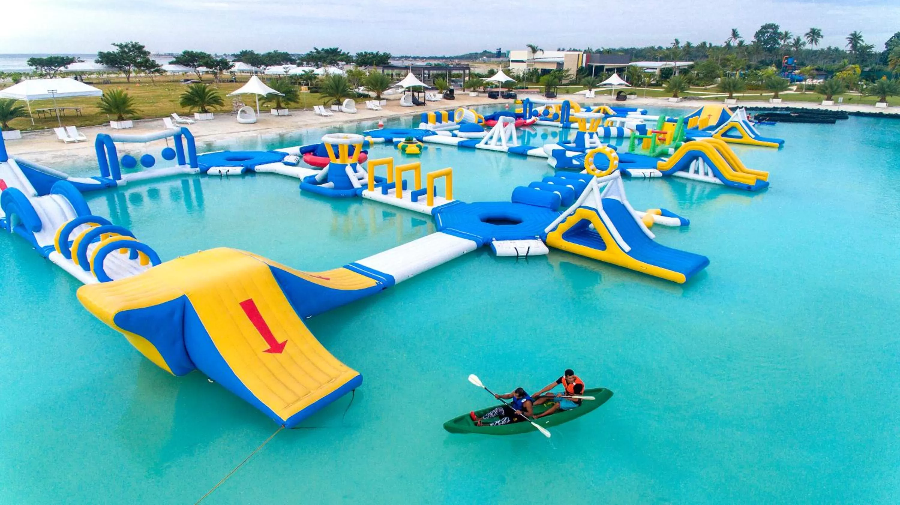 Aqua park in Solea Mactan Resort