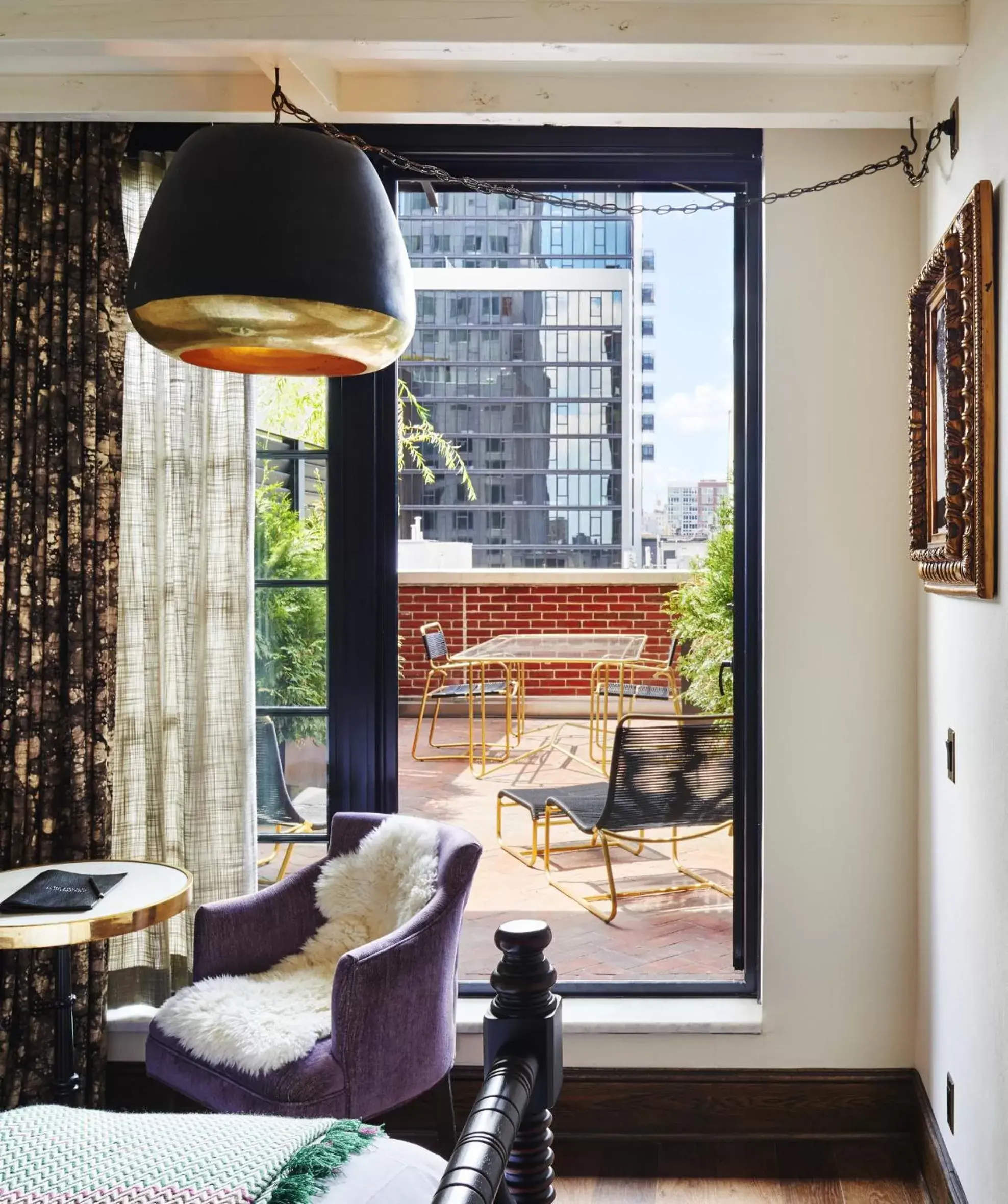 Queen Studio with Terrace in The Ludlow Hotel Queen Studio with Terrace in The Ludlow Hotel