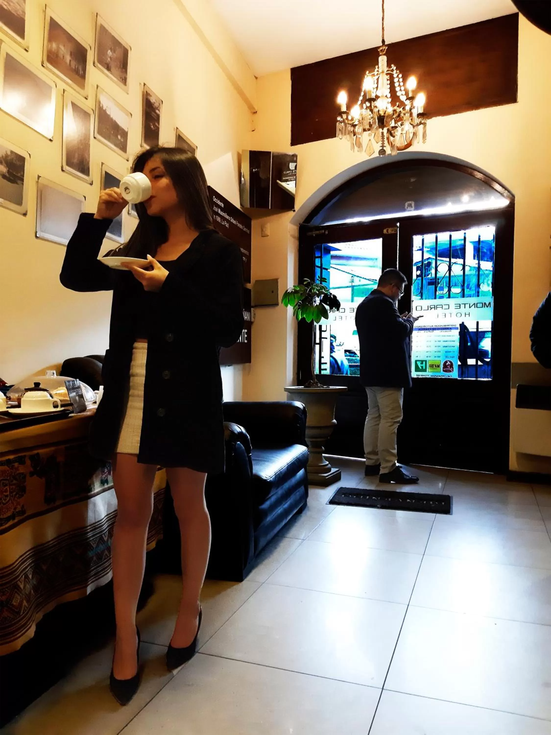 People in Hotel Monte Carlo