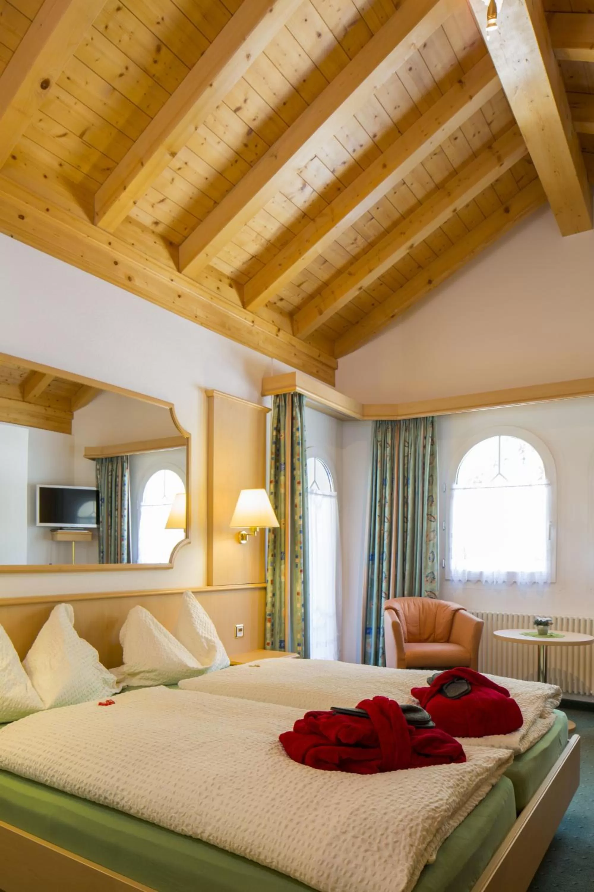 Photo of the whole room, Bed in Wellness- und Schneesporthotel Christiania