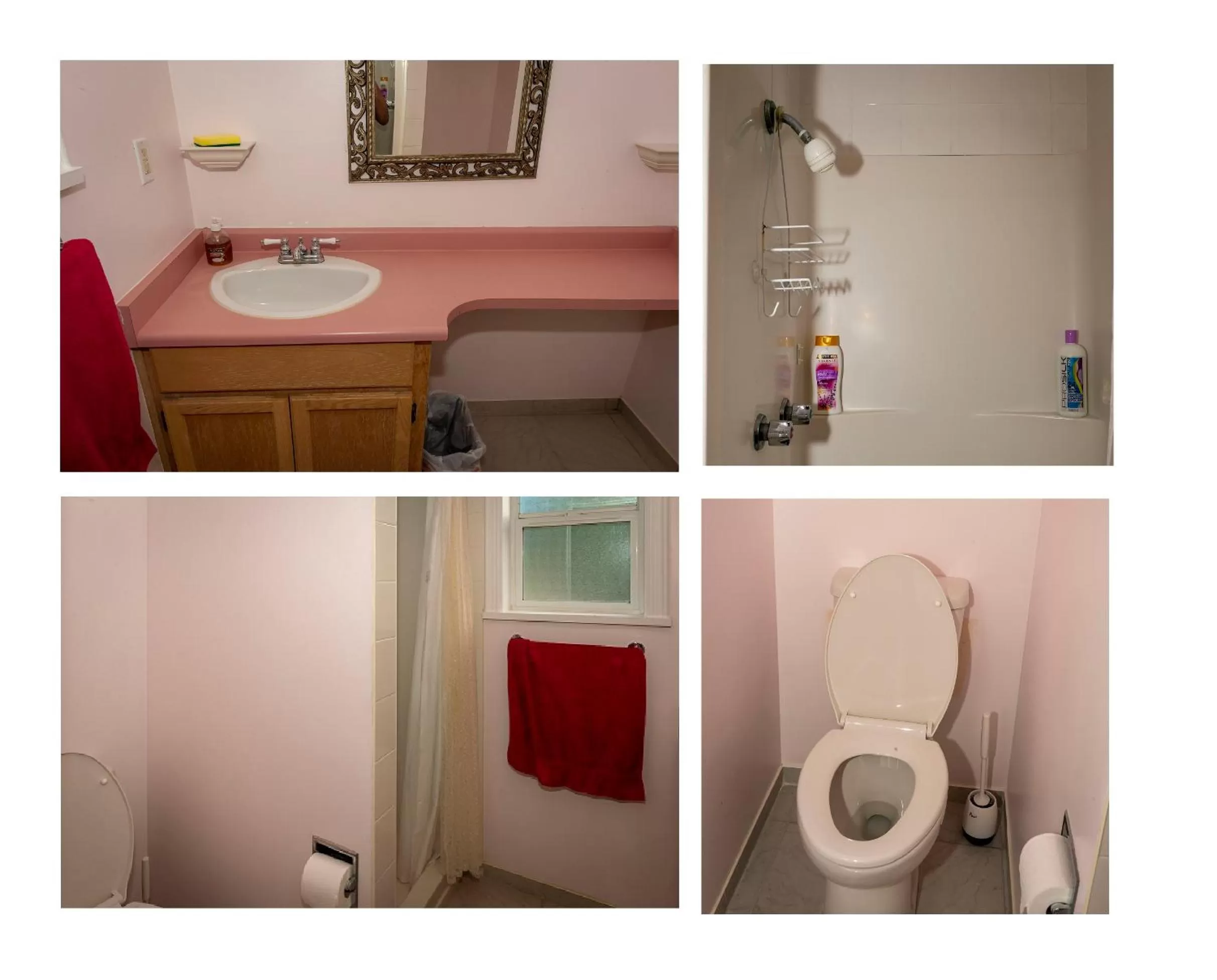 Toilet, Bathroom in Anita's Bed & Breakfast Master Bedroom with 2 Queen Beds - 4 People