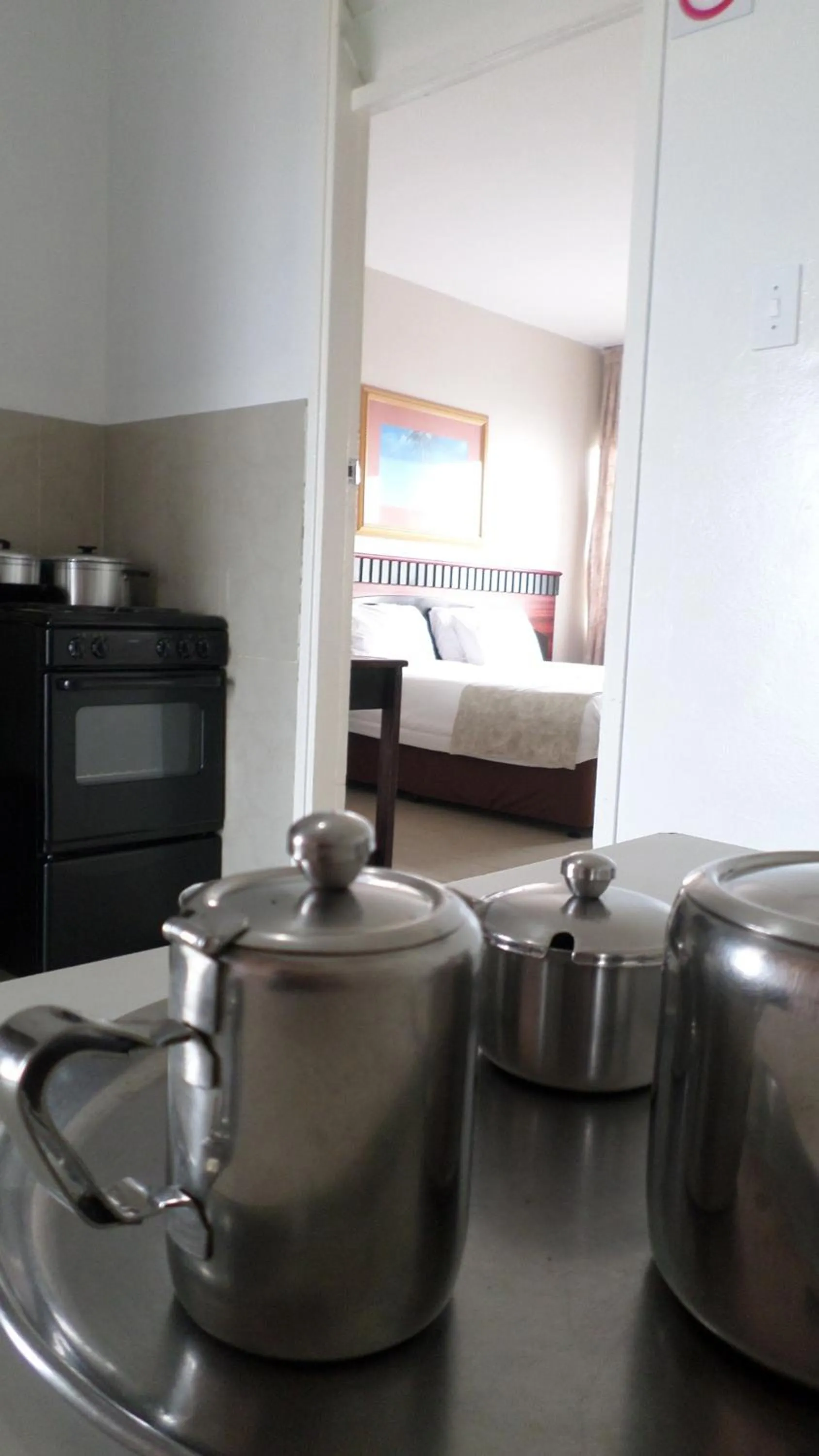 Coffee/tea facilities, Bed in Coastlands Durban Self Catering Holiday Apartments