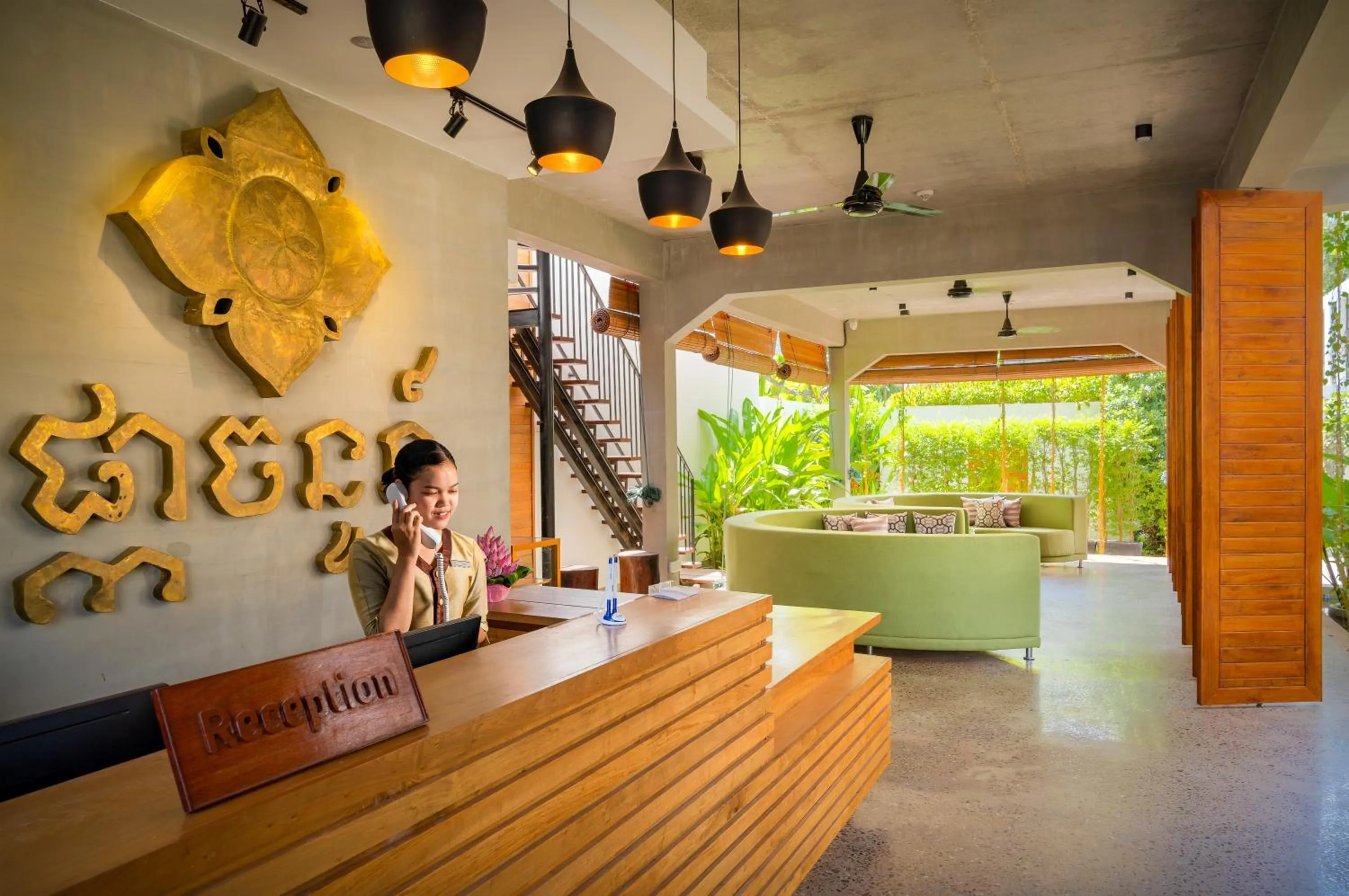 Staff in Phka Chan Hotel