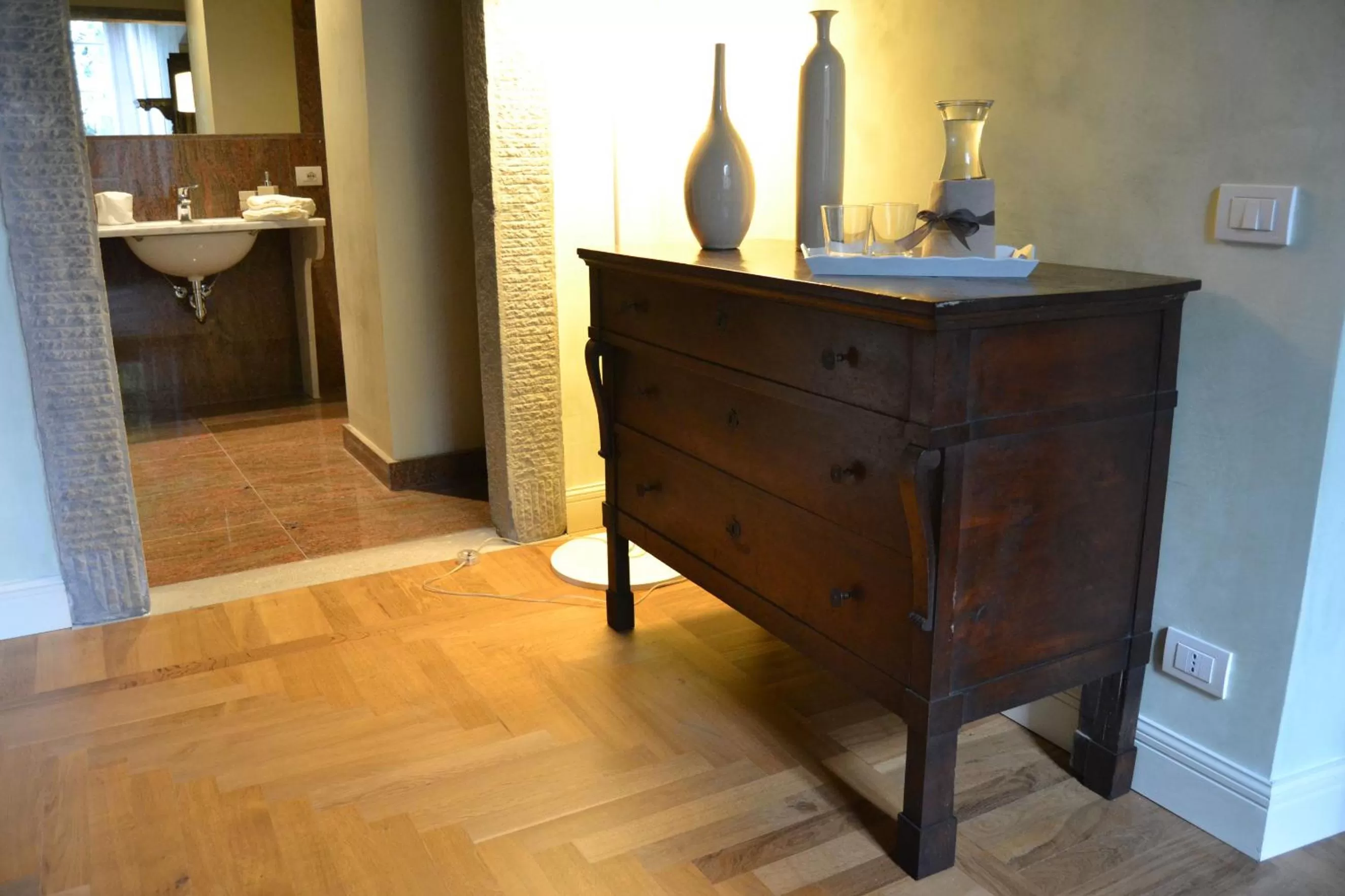 Bathroom in B&B Dimora Delle Donnole Bergamo Alta