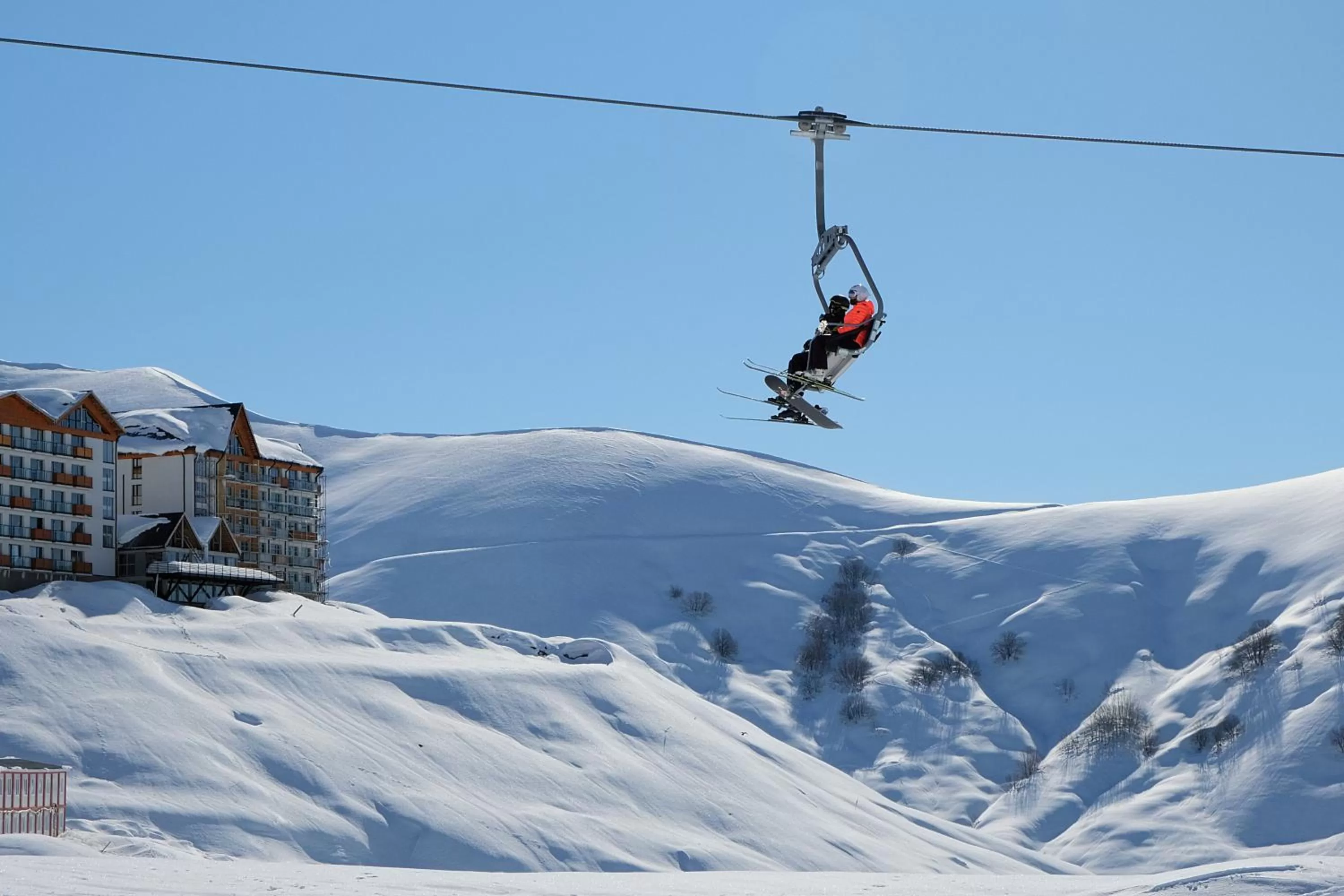 Property building, Winter in 2-room Apartment NFT Gudauri Penta 503