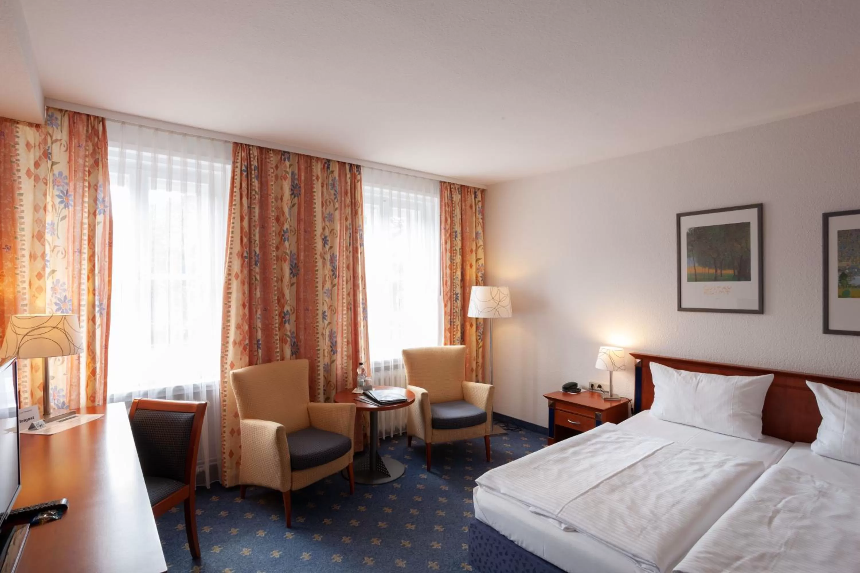 Photo of the whole room, Bed in Hotel am See