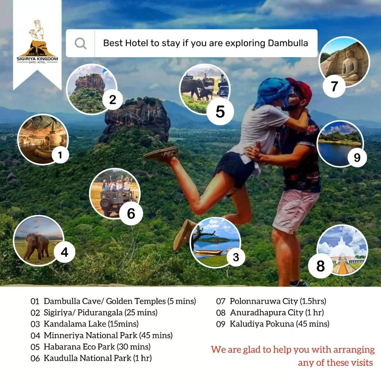 Sigiriya Kingdom Gate Dambulla