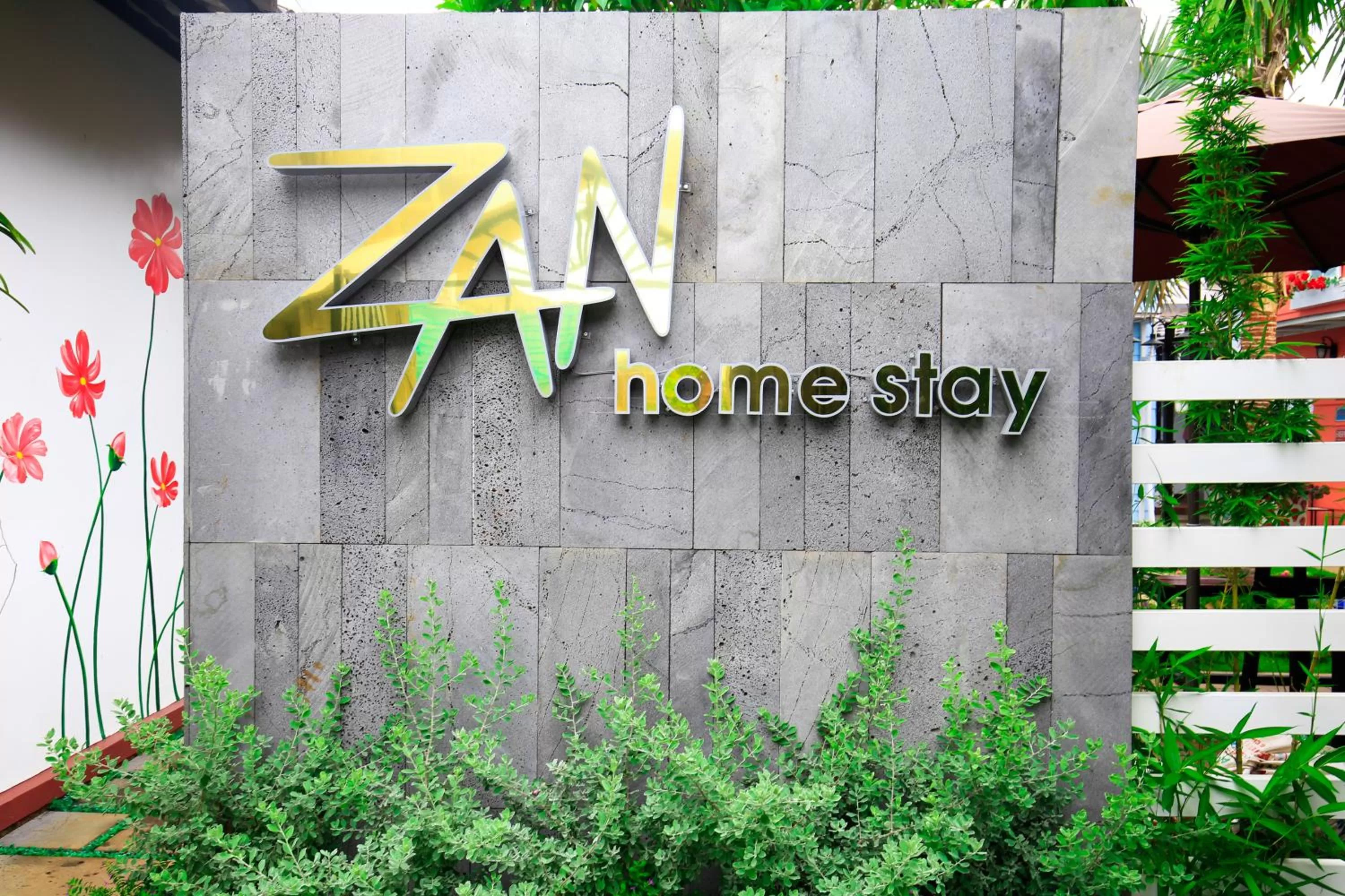 Property Logo/Sign in Zan HomeStay